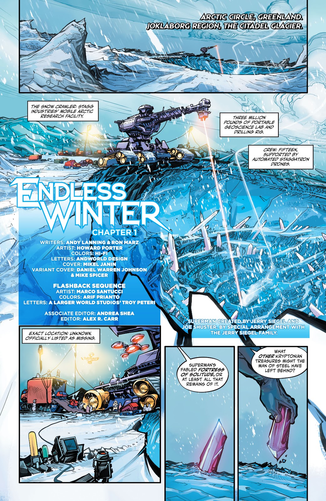 Justice League: Endless Winter issue 1 - Page 3