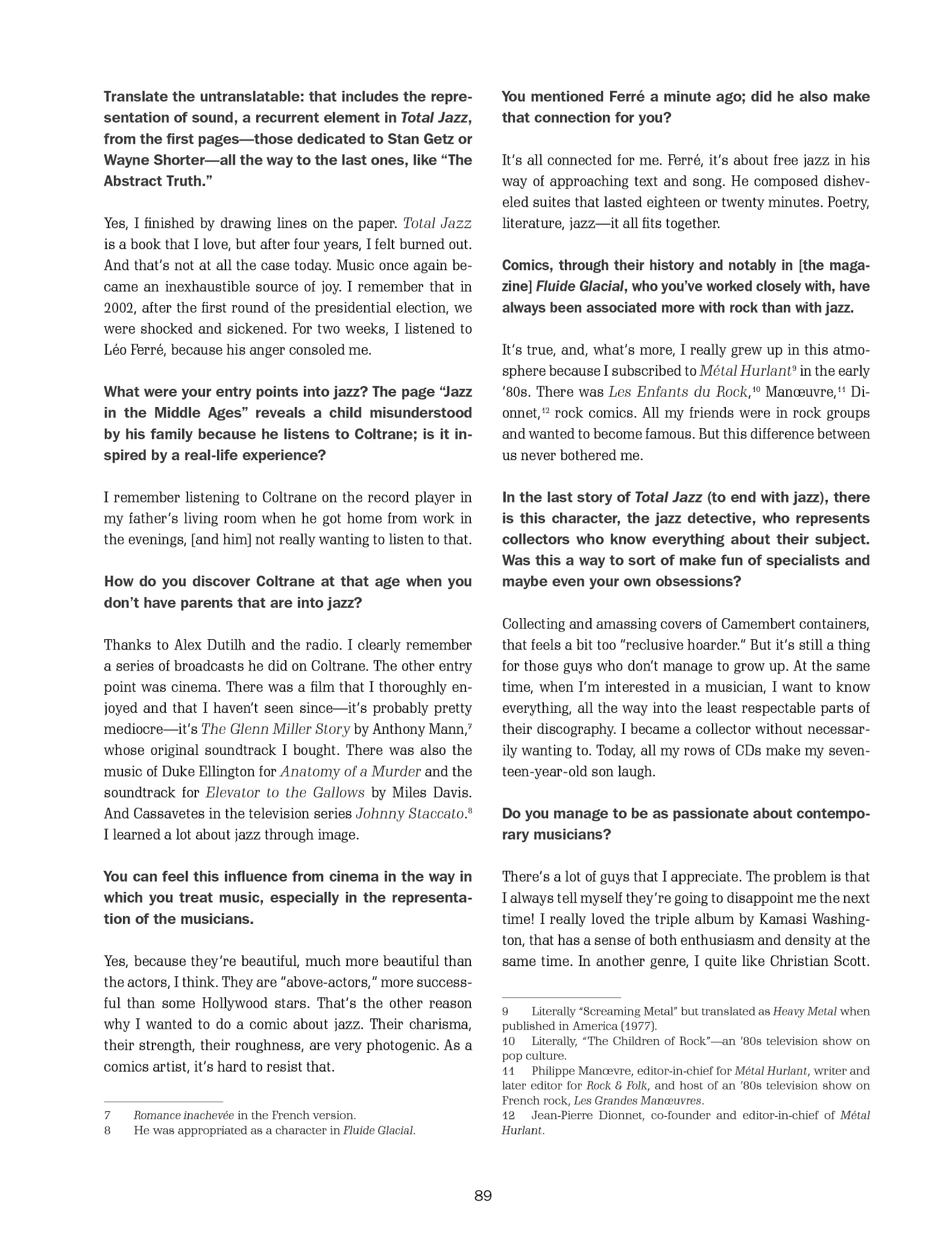 Read online Total Jazz comic -  Issue # TPB - 75