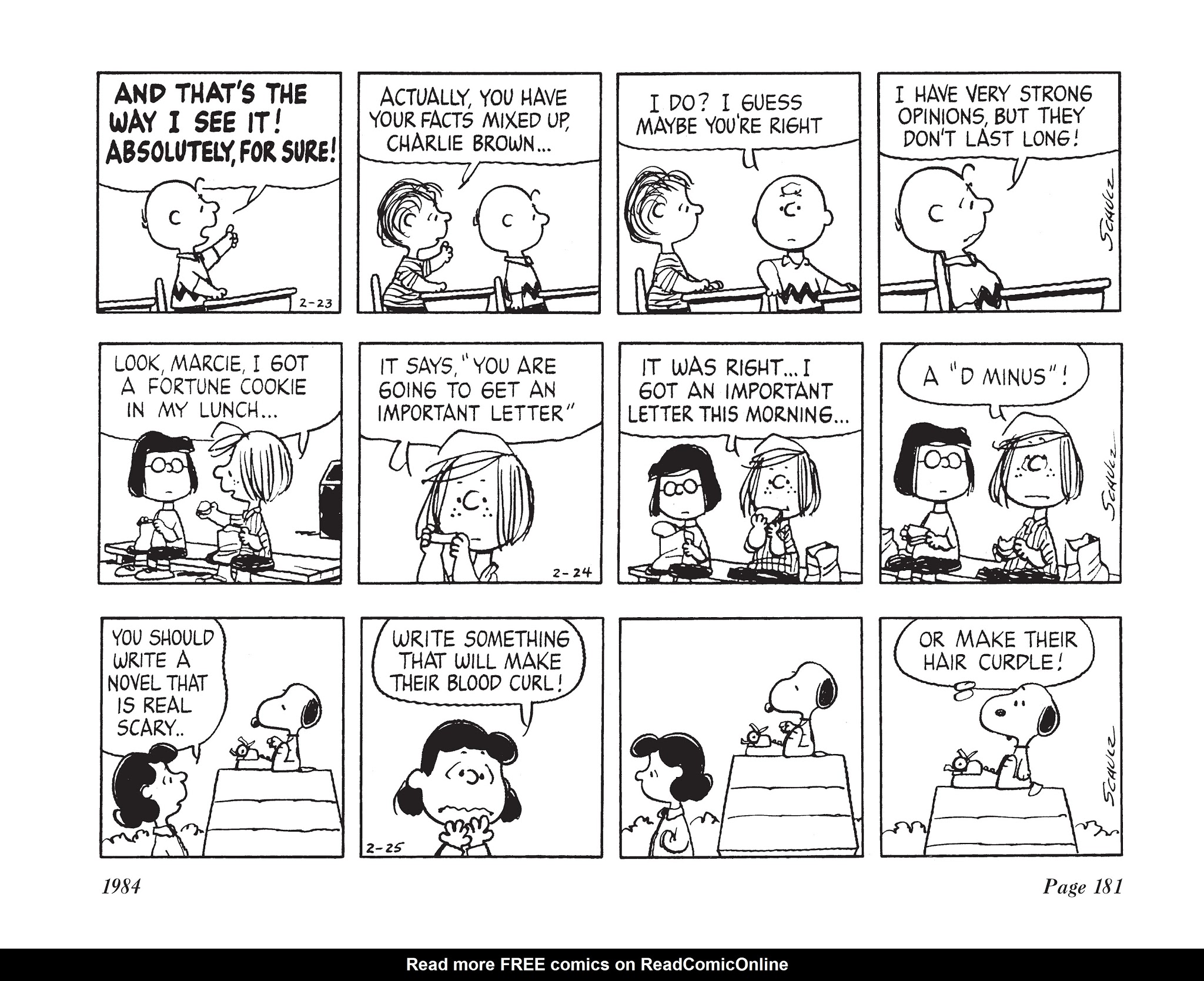 Read online The Complete Peanuts comic -  Issue # TPB 17 - 197