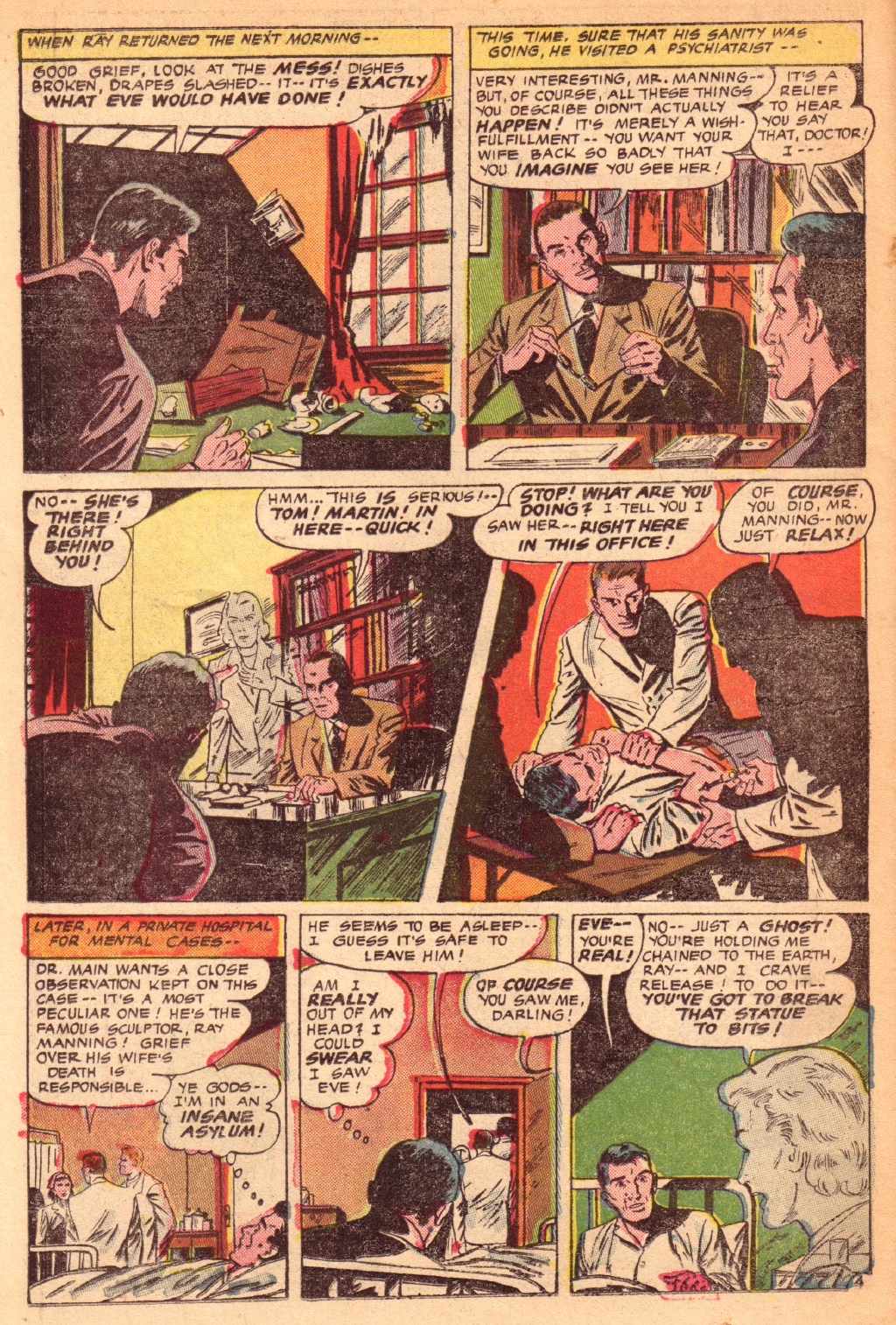 Read online Adventures Into The Unknown comic -  Issue #24 - 45