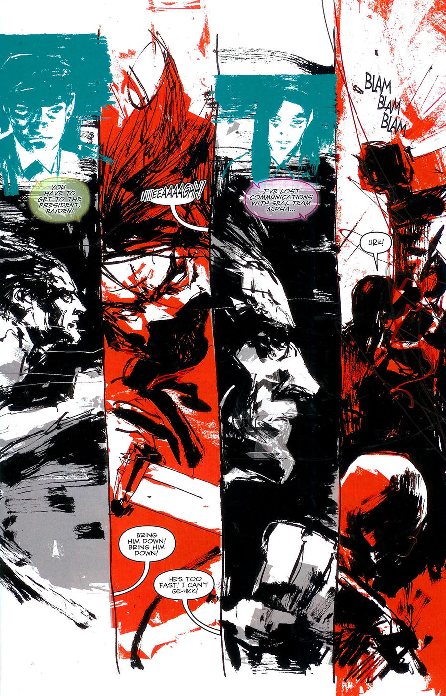 Read online Metal Gear Solid: Sons of Liberty comic -  Issue #2 - 4