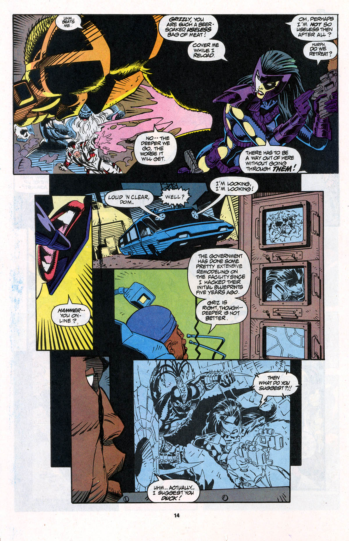 Read online X-Force (1991) comic -  Issue #23 - 14