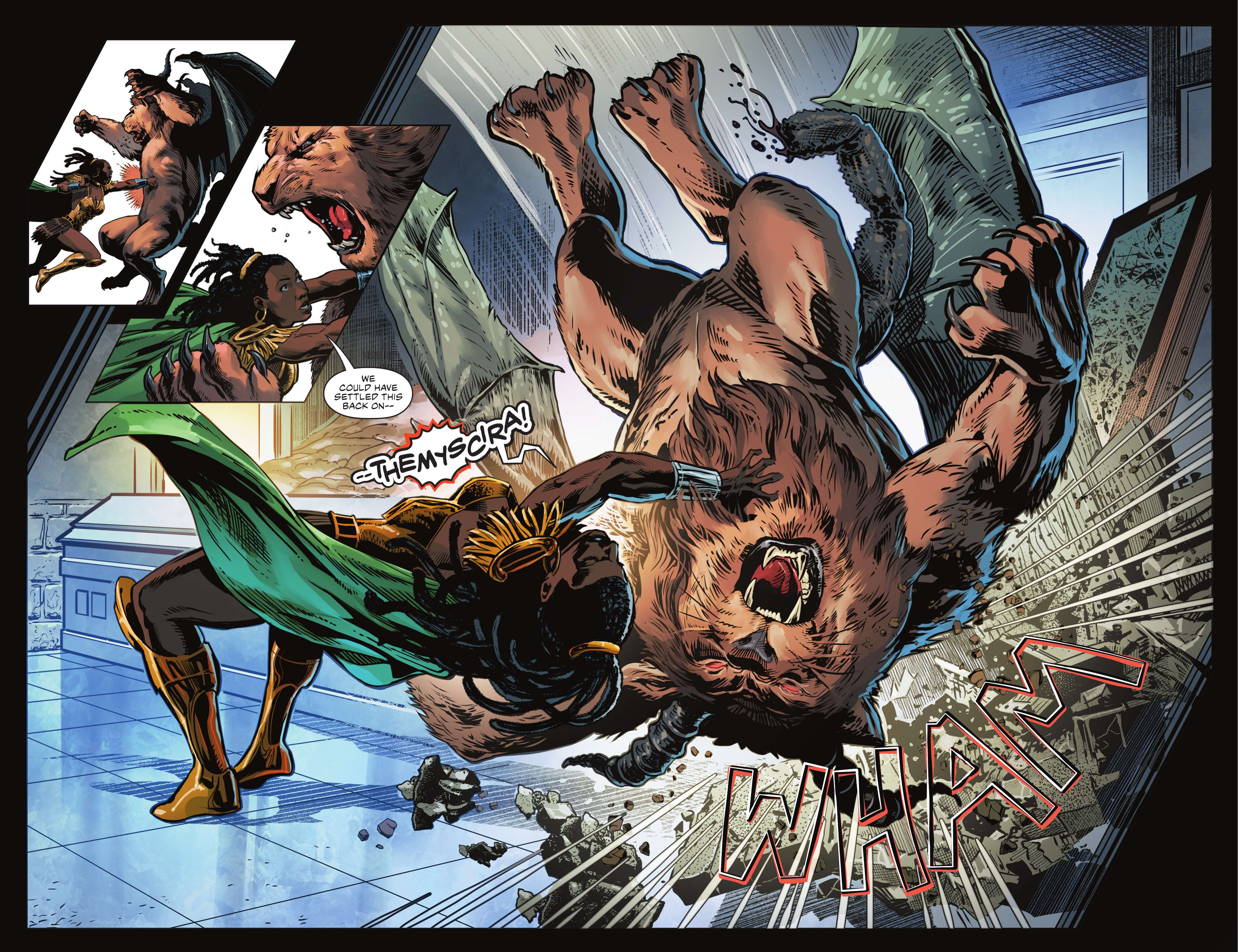 Read online Nubia & the Amazons comic -  Issue #4 - 8