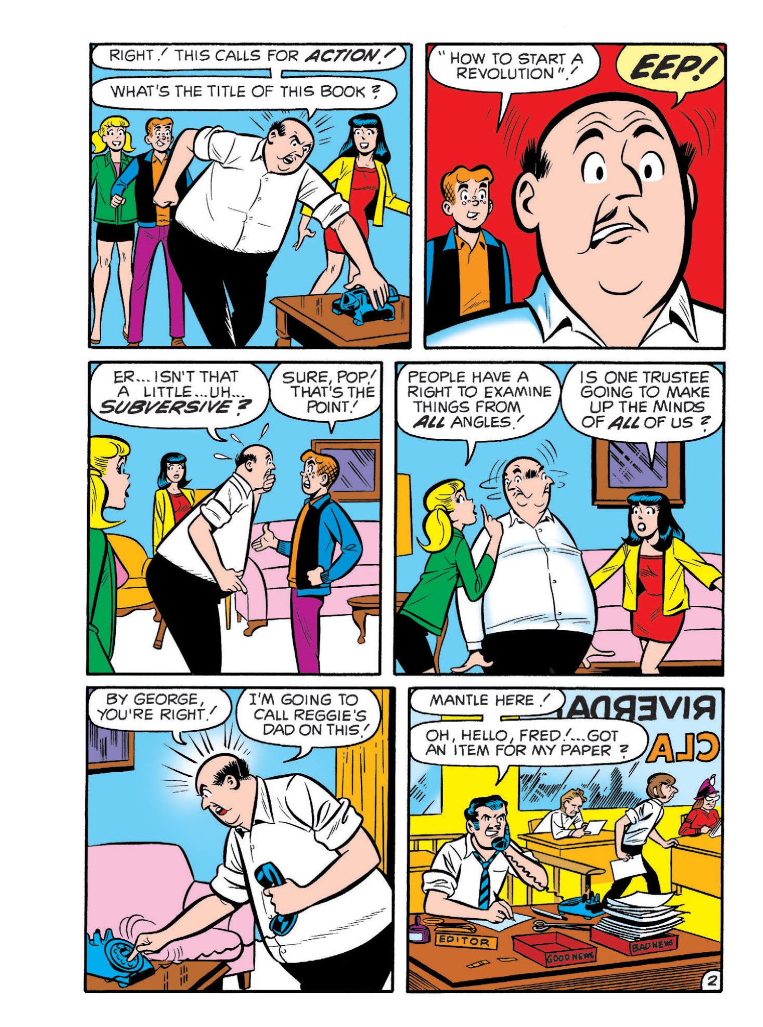 Read online Archie's Funhouse Double Digest comic -  Issue #25 - 141