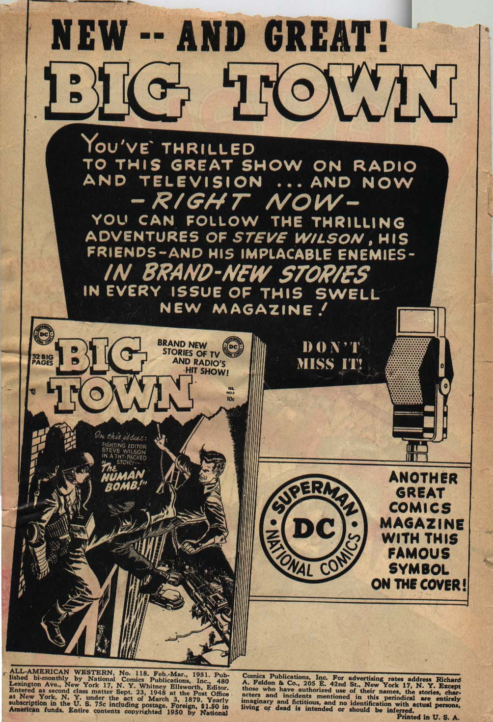 Read online All-American Western comic -  Issue #118 - 2