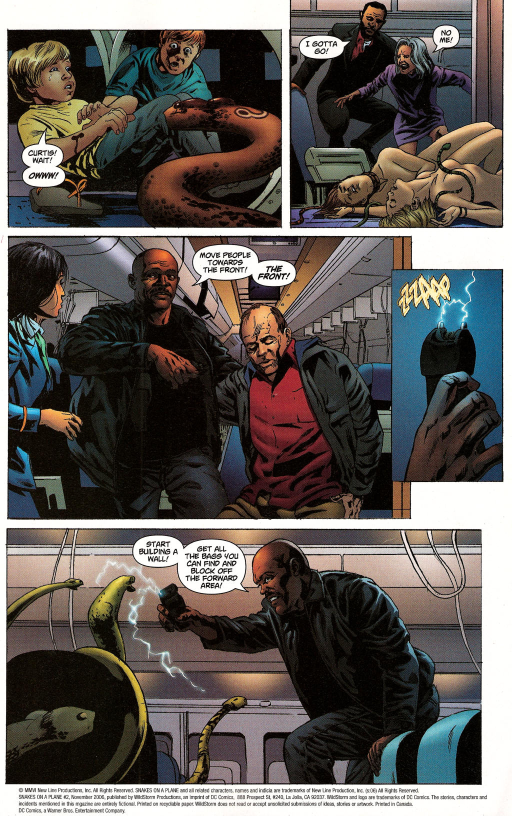 Read online Snakes on a Plane comic -  Issue #2 - 6