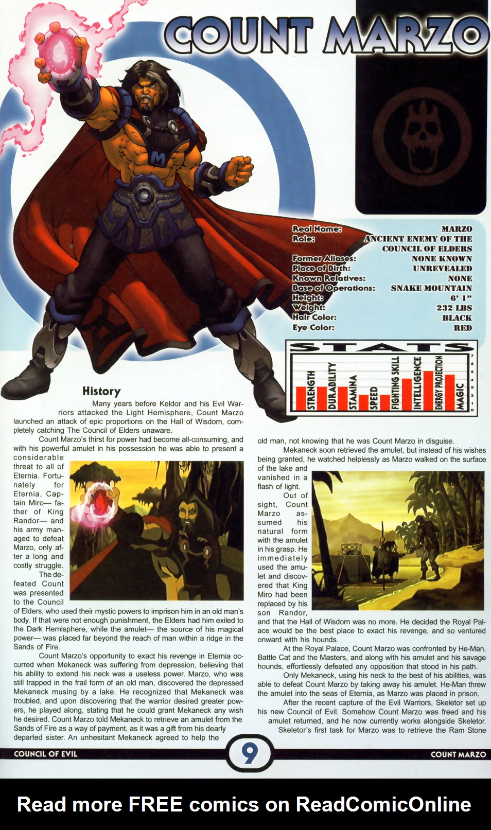 Read online Masters of the Universe Encyclopedia comic -  Issue # Full - 11