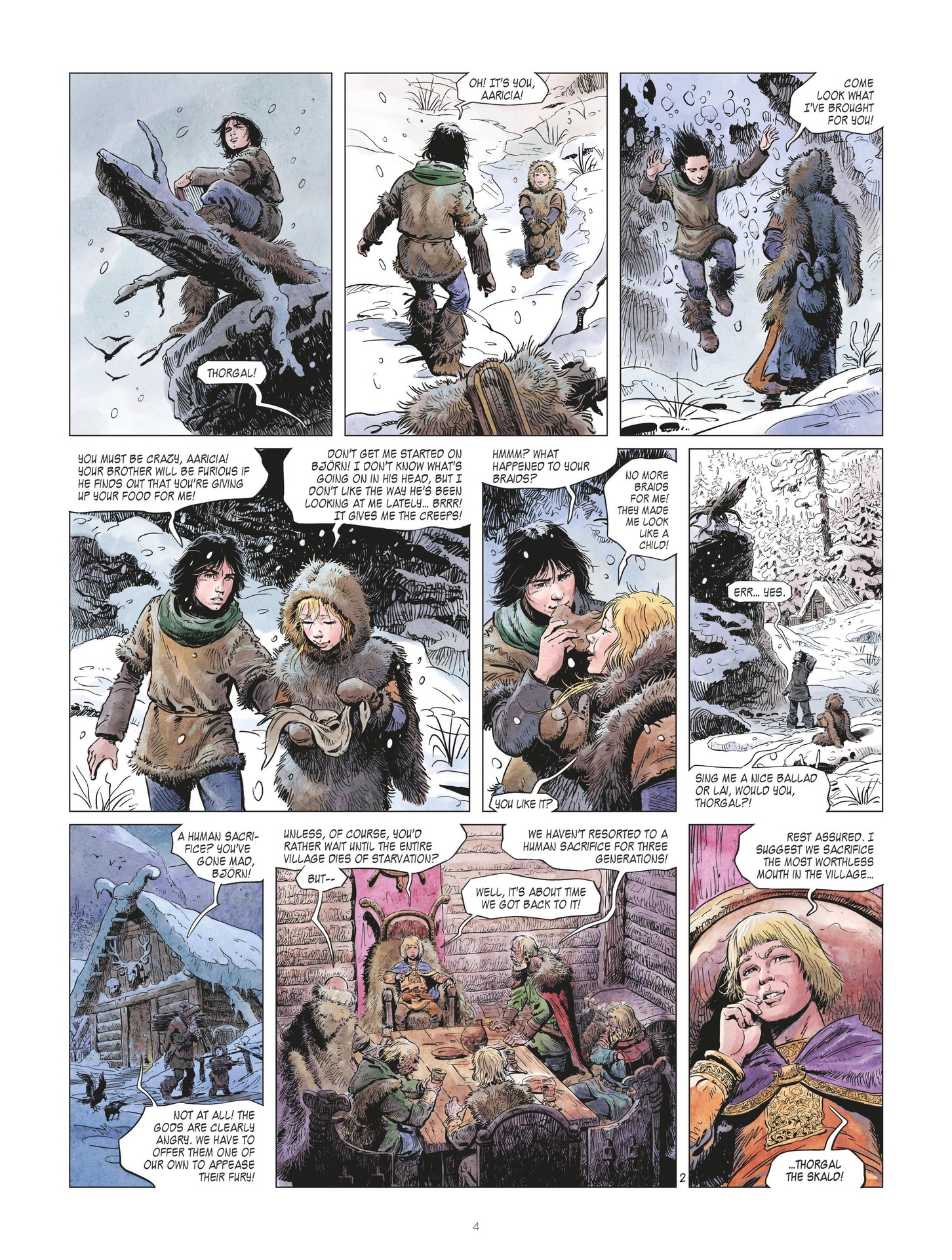 Read online The World of Thorgal: The Young Years comic -  Issue #1 - 4