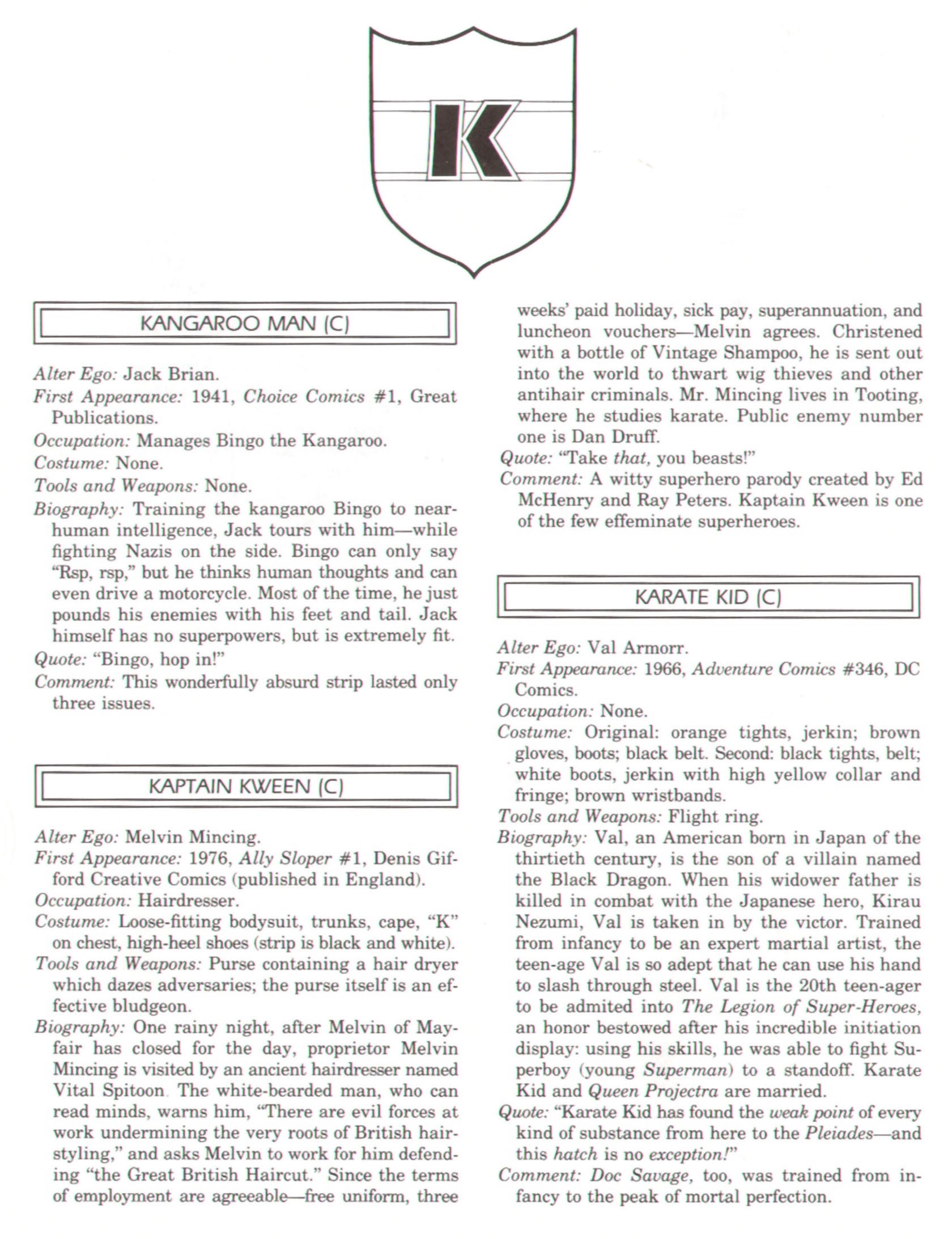 Read online The Encyclopedia of Superheroes comic -  Issue # TPB (Part 2) - 81