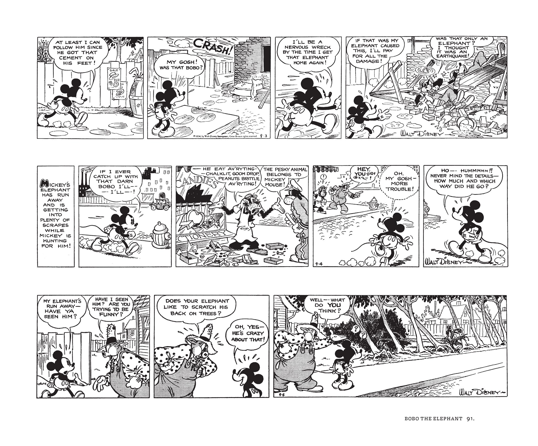 Read online Walt Disney's Mickey Mouse by Floyd Gottfredson comic -  Issue # TPB 3 (Part 1) - 91