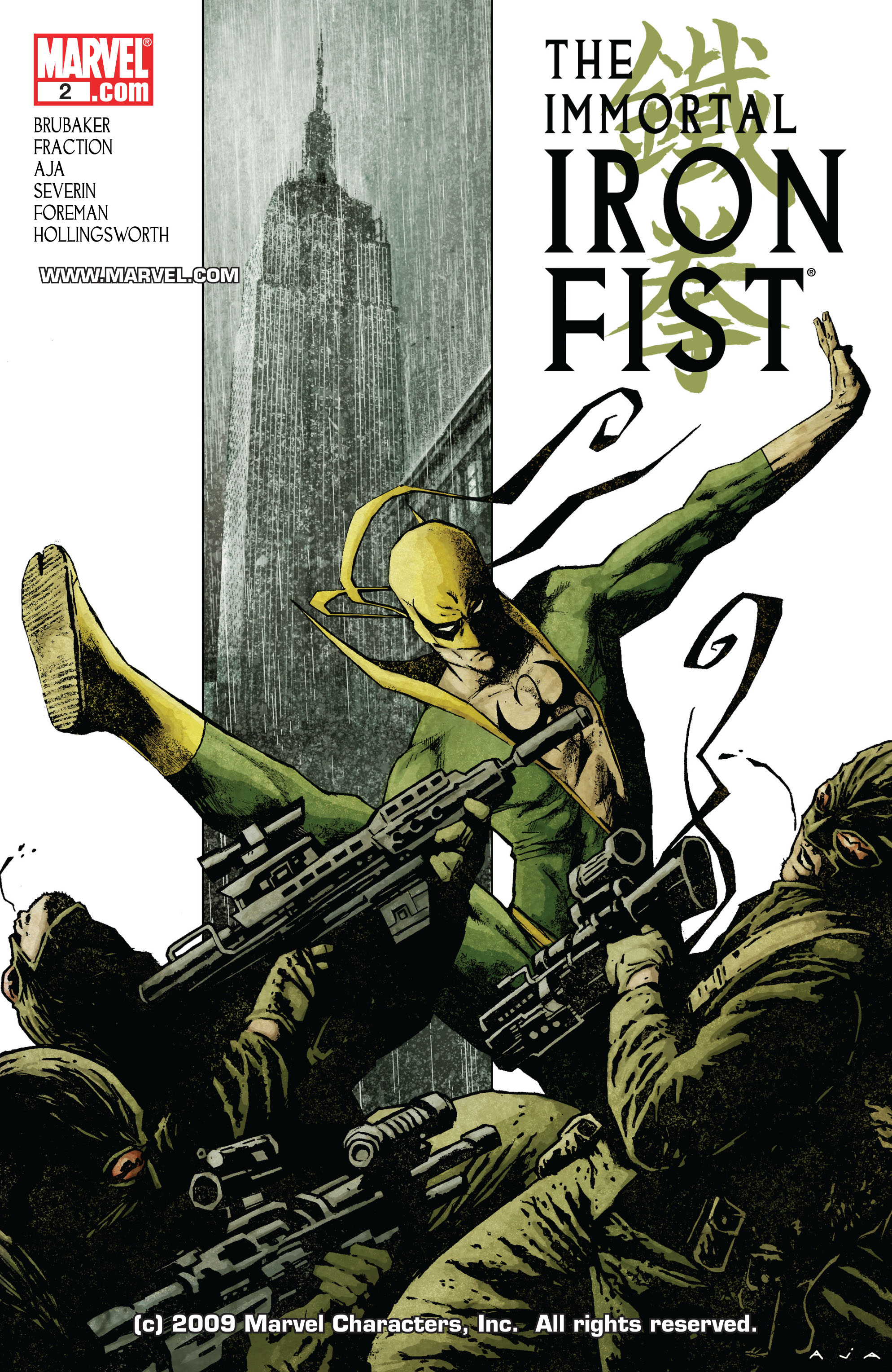 Read online The Immortal Iron Fist comic -  Issue #2 - 1