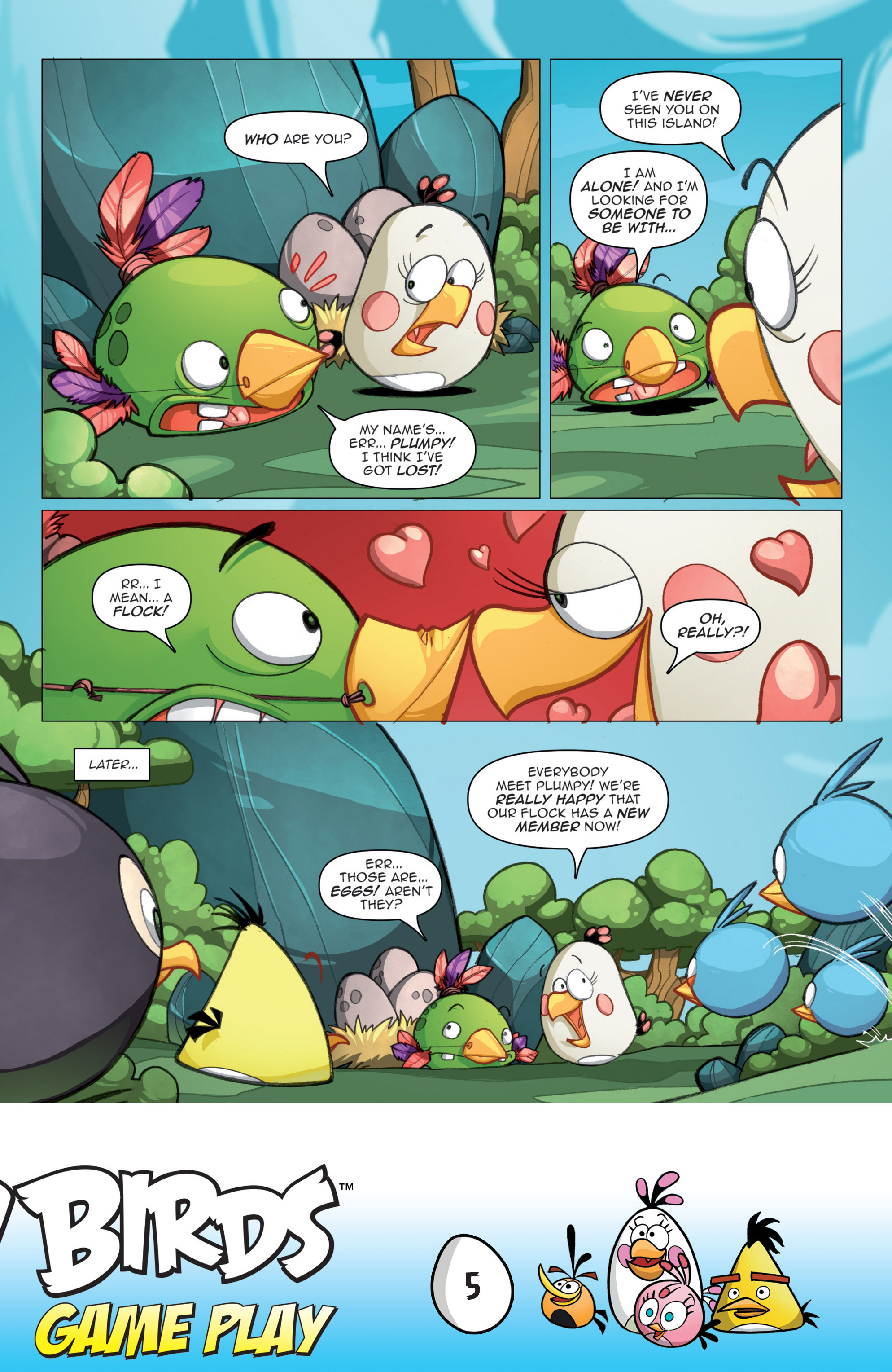 Read online Angry Birds Comics: Game Play comic -  Issue #2 - 7