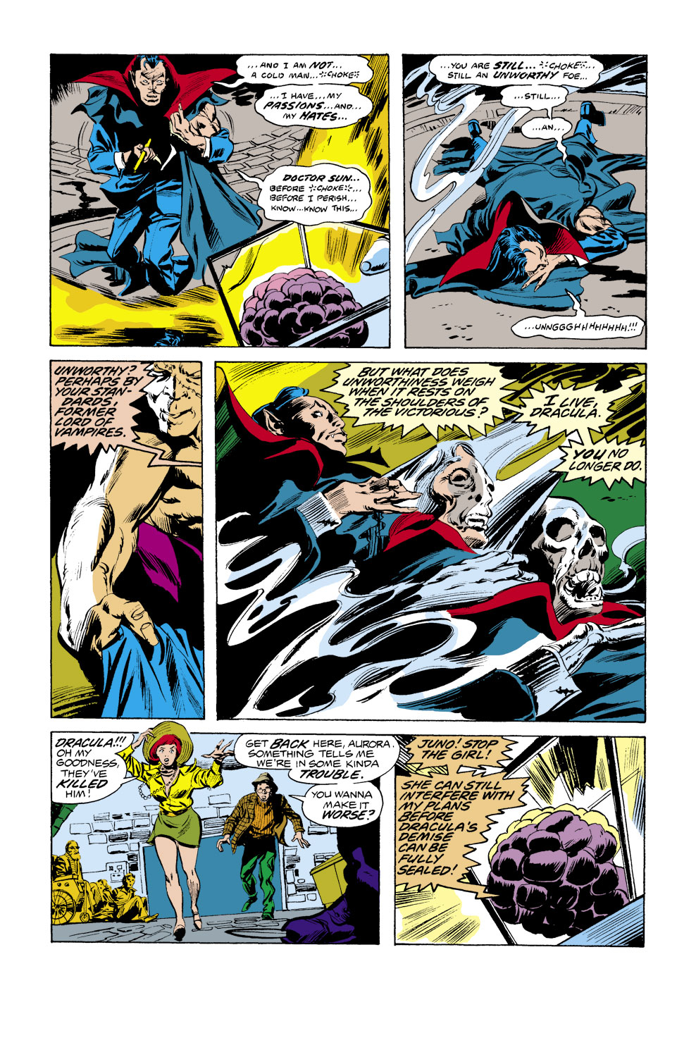 Read online Tomb of Dracula (1972) comic -  Issue #39 - 12