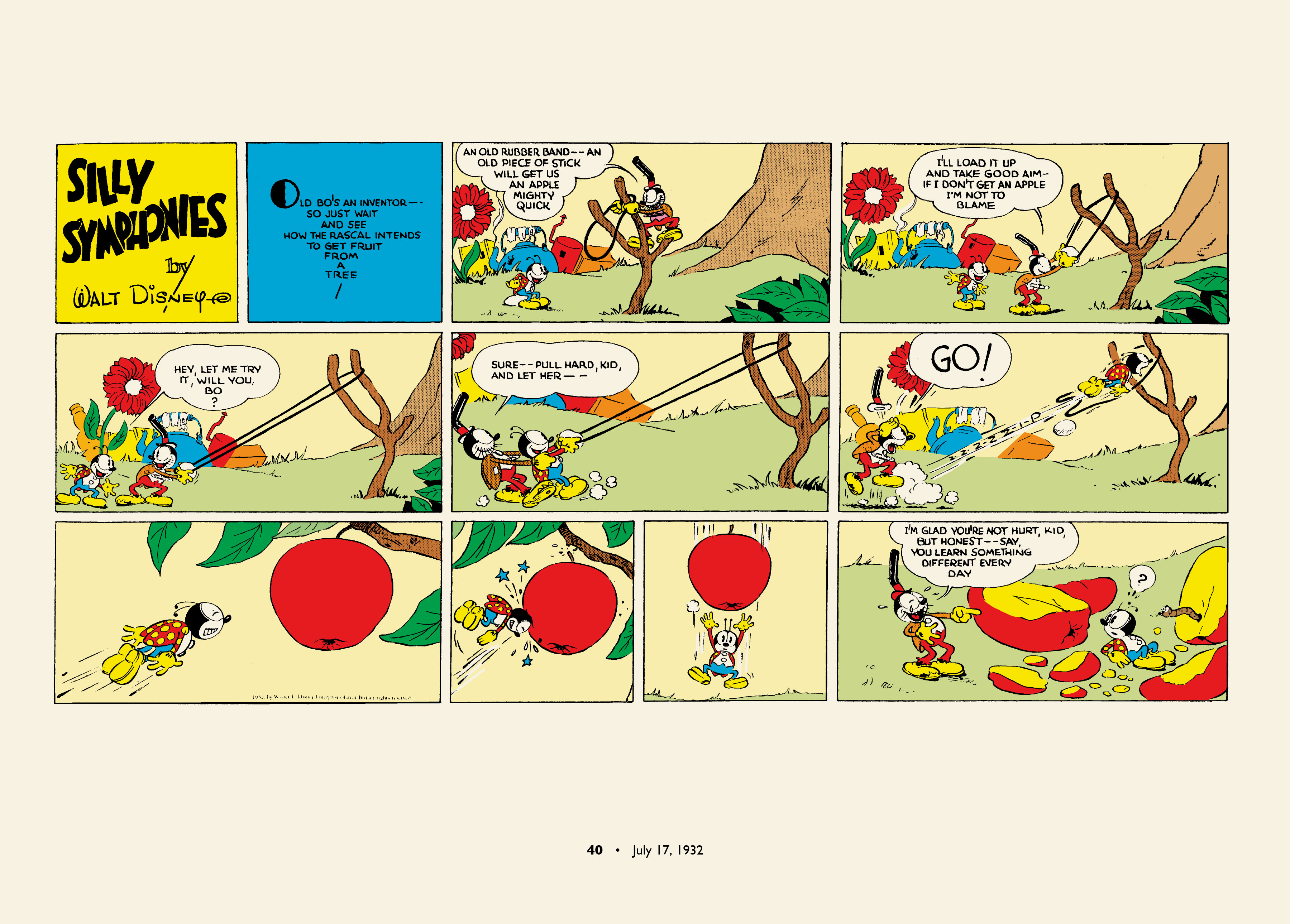 Read online Walt Disney's Silly Symphonies 1932-1935: Starring Bucky Bug and Donald Duck comic -  Issue # TPB (Part 1) - 40