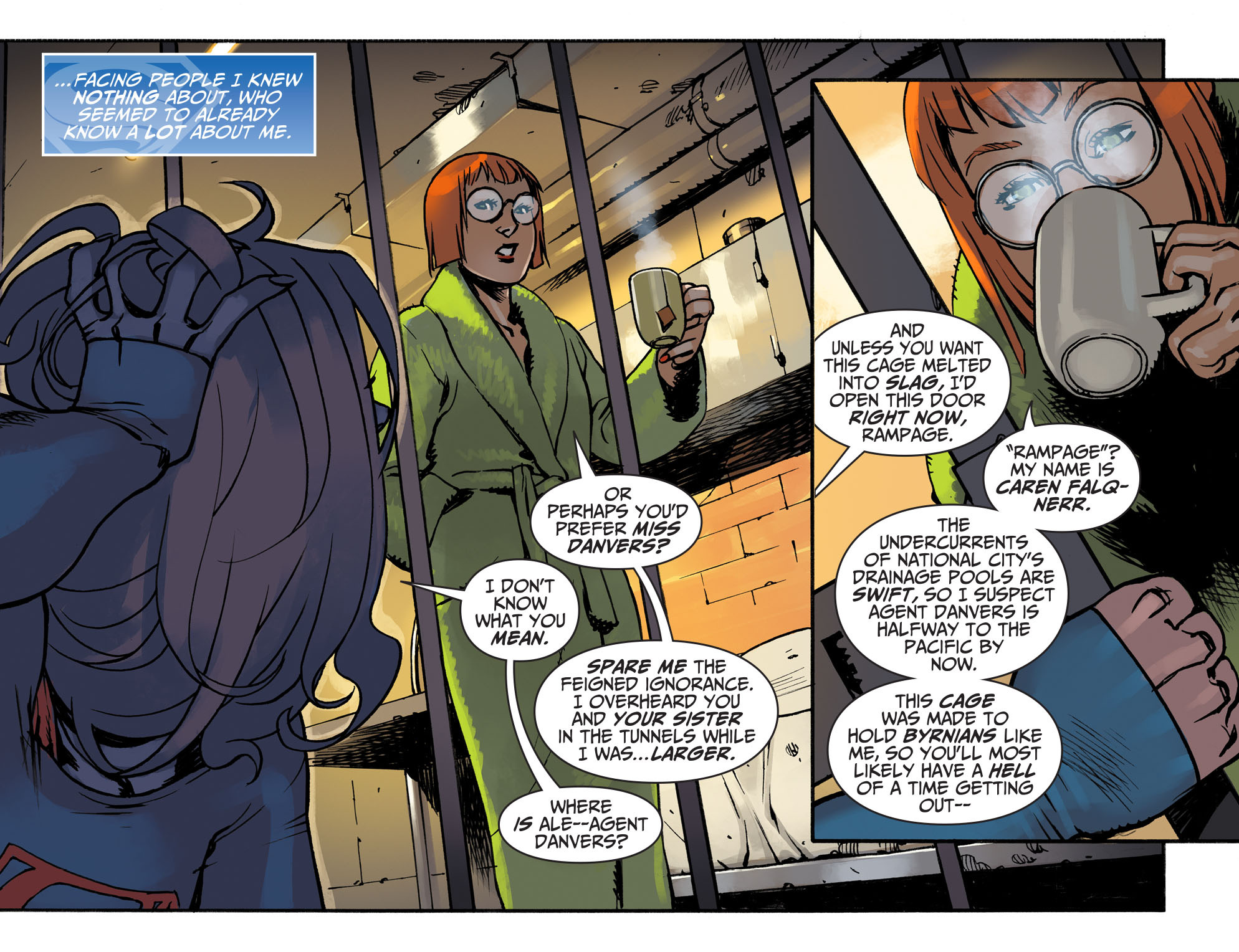 Read online Adventures of Supergirl comic -  Issue #3 - 5