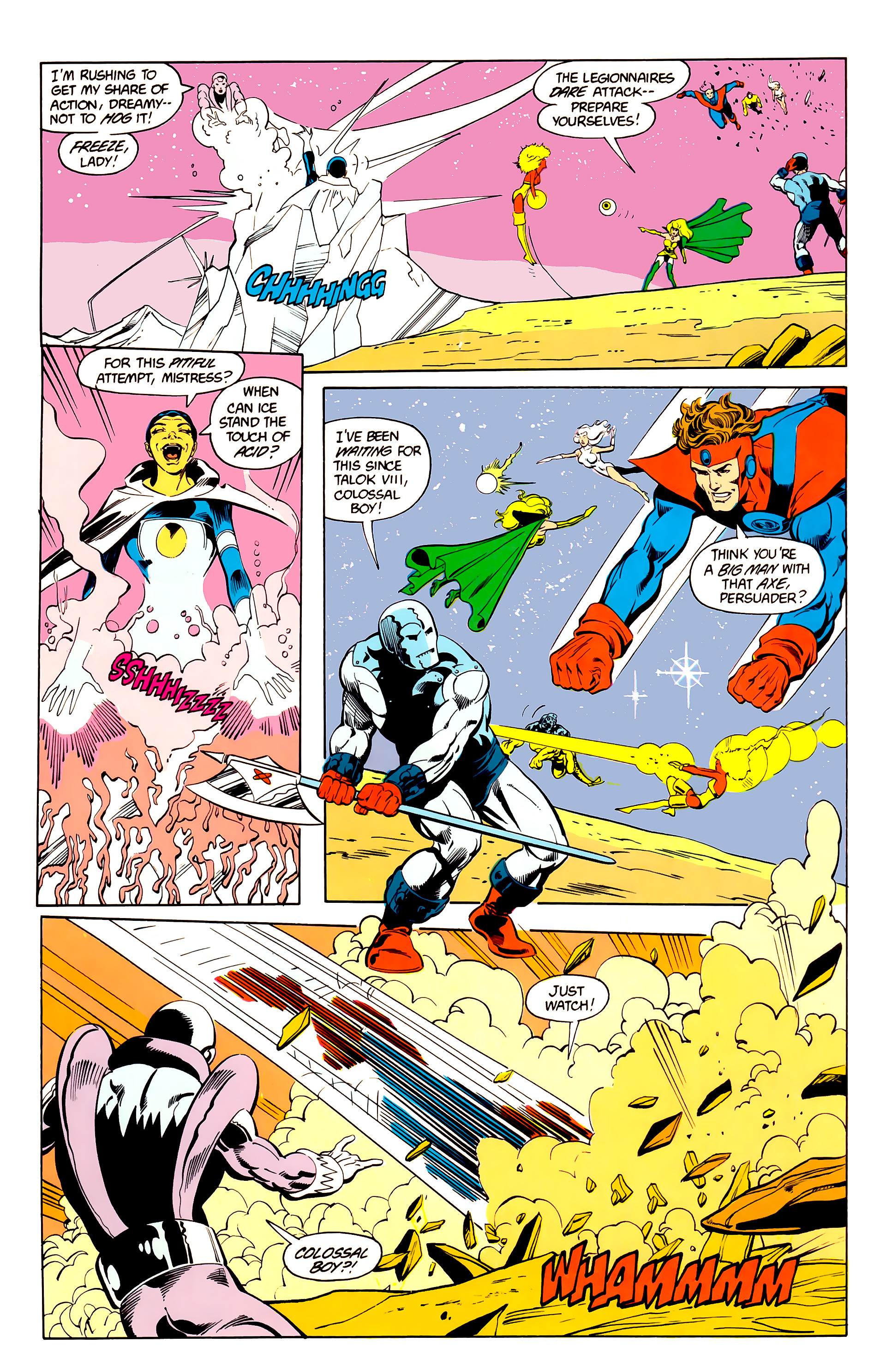 Read online Legion of Super-Heroes (1984) comic -  Issue #25 - 22