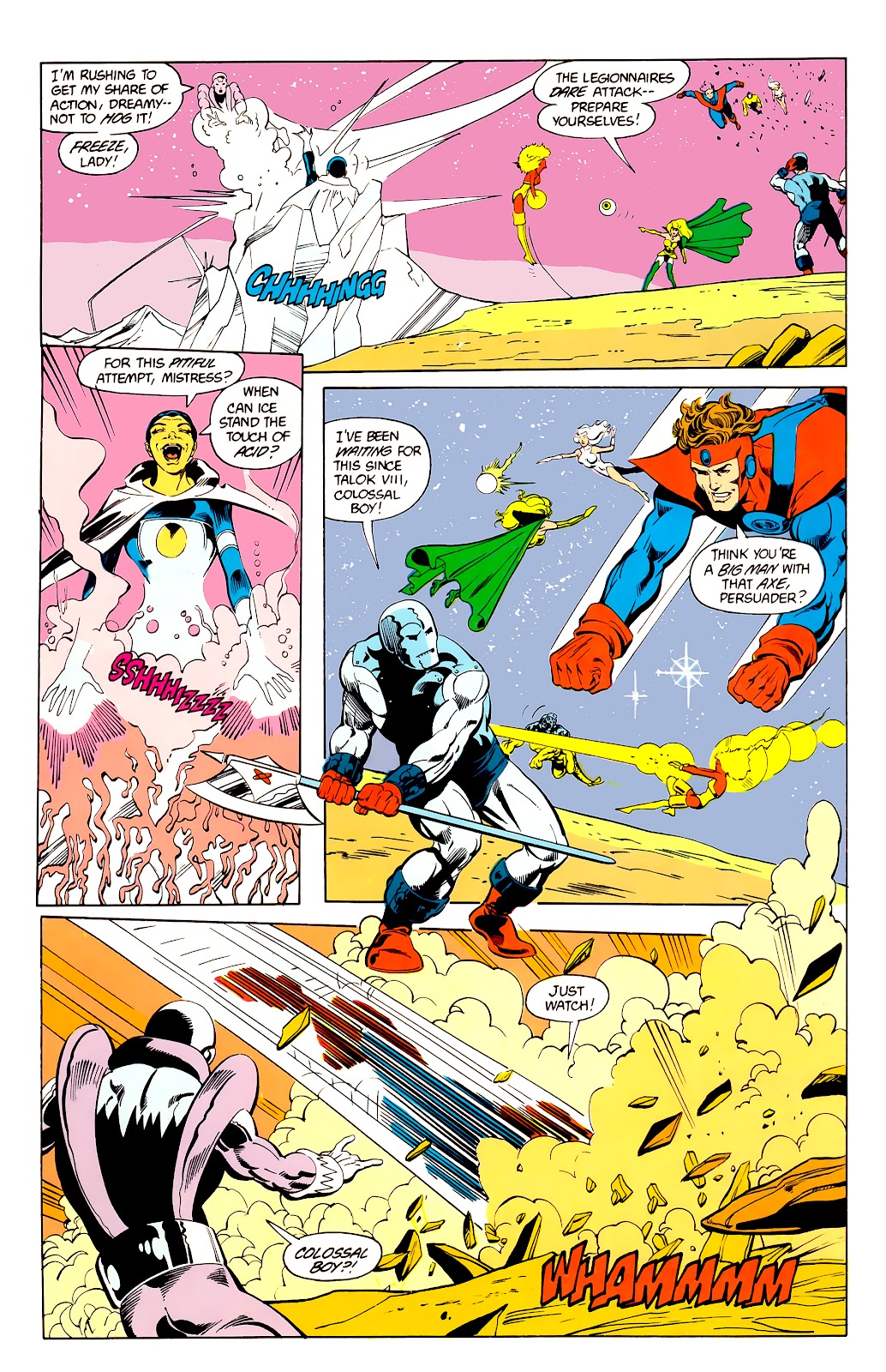 Legion of Super-Heroes (1984) issue 25 - Page 22
