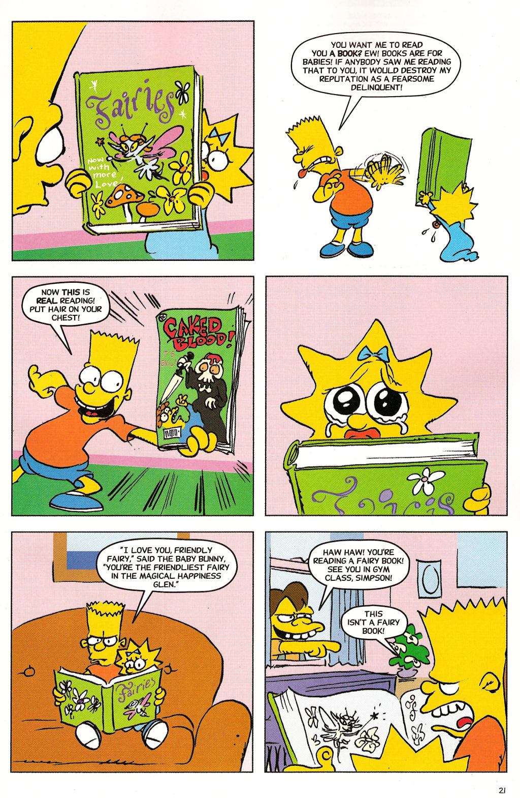 Read online Treehouse of Horror comic -  Issue #12 - 22