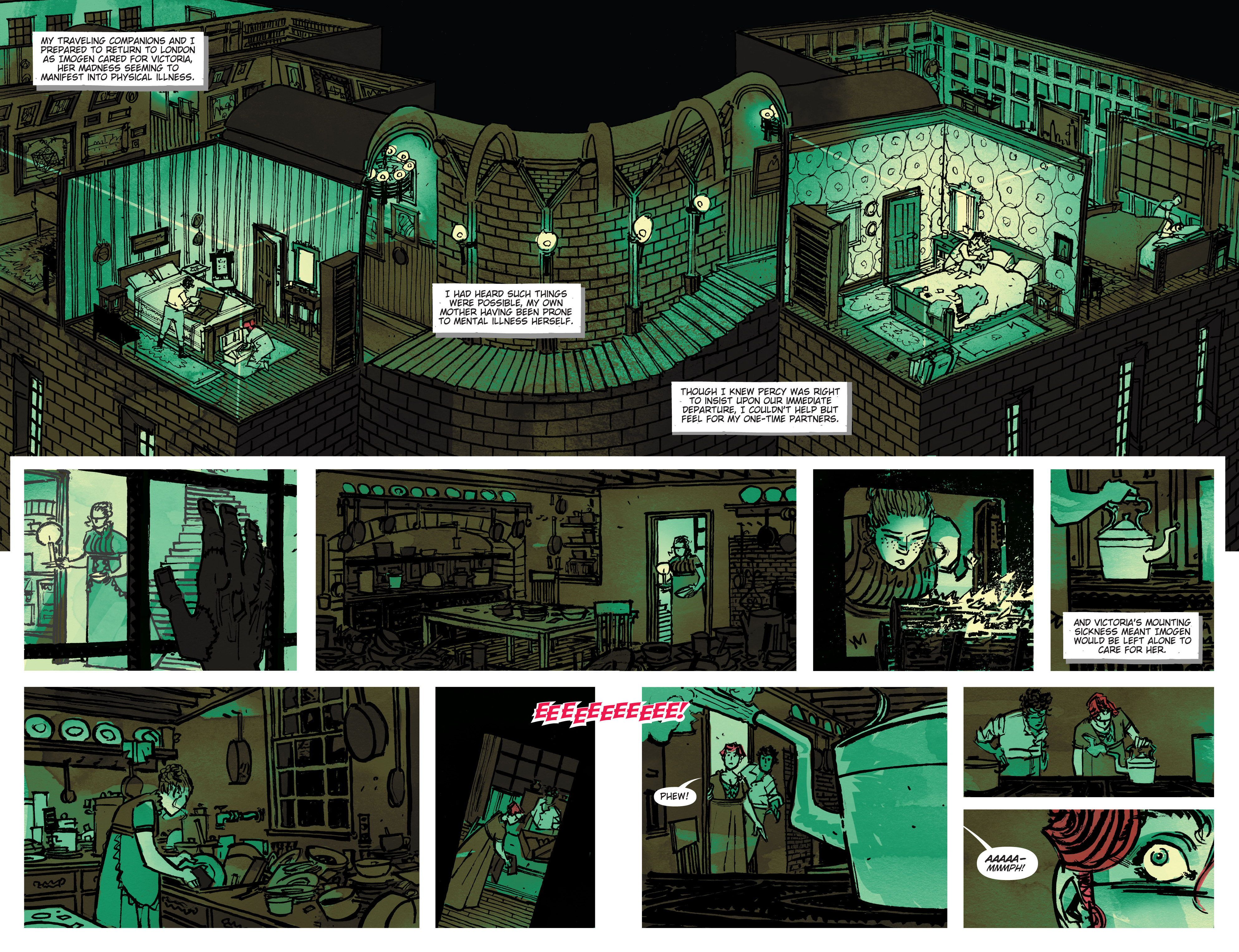 Read online Mary Shelley Monster Hunter comic -  Issue #4 - 14