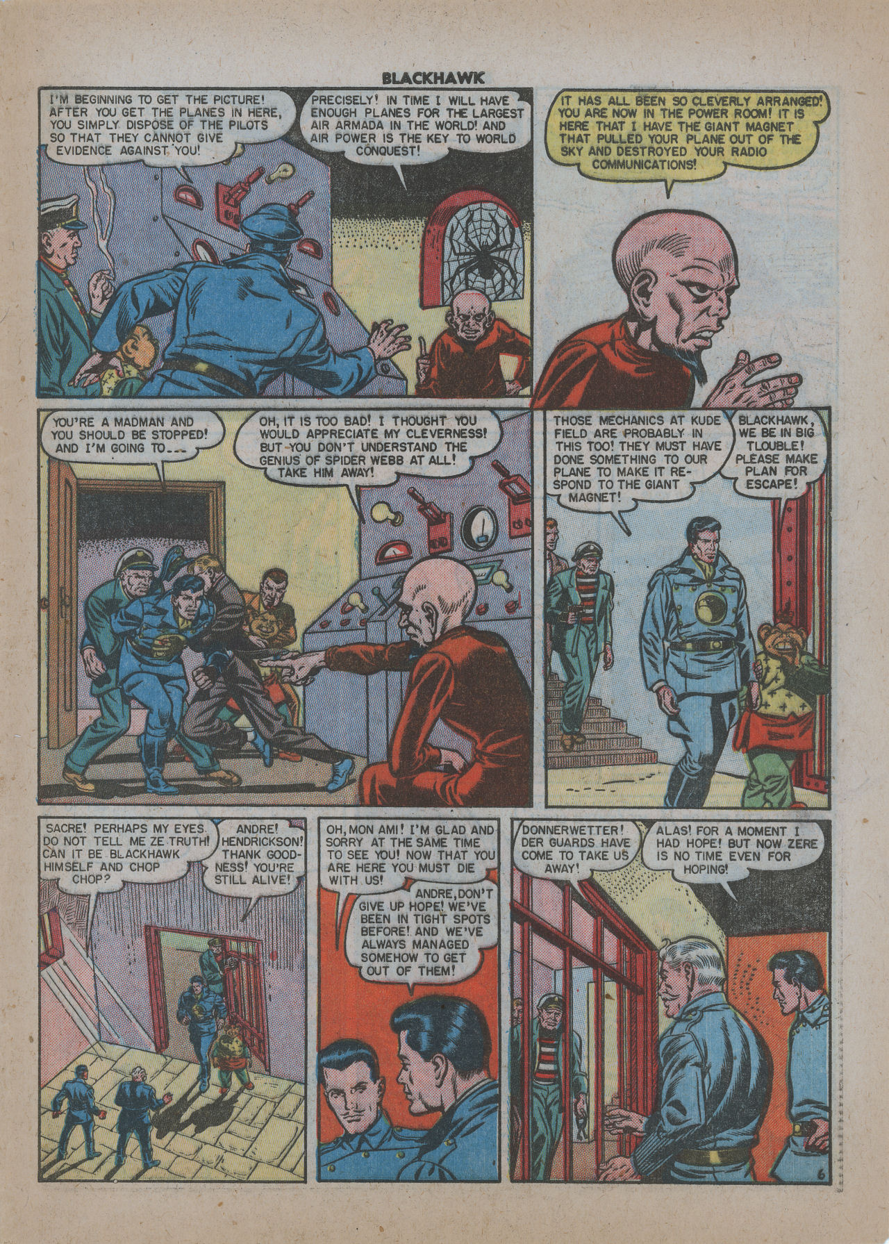 Read online Blackhawk (1957) comic -  Issue #40 - 48