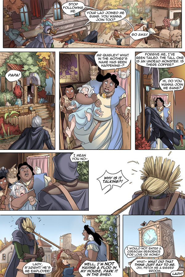 Read online Unsounded comic -  Issue #10 - 160