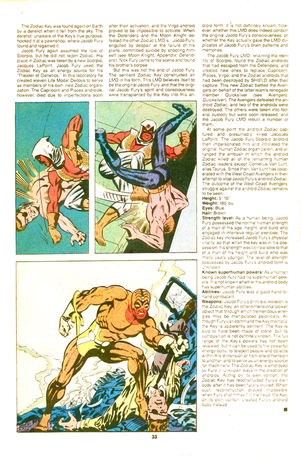 Read online The Official Handbook of the Marvel Universe Deluxe Edition comic -  Issue #17 - 35