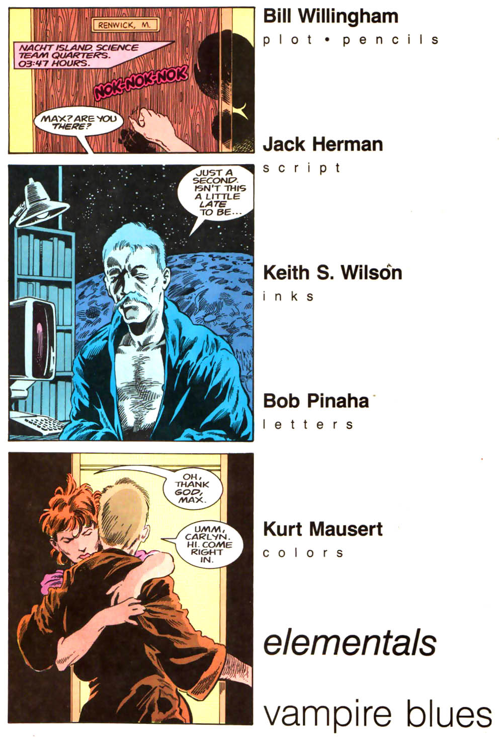 Read online Elementals (1984) comic -  Issue #16 - 5