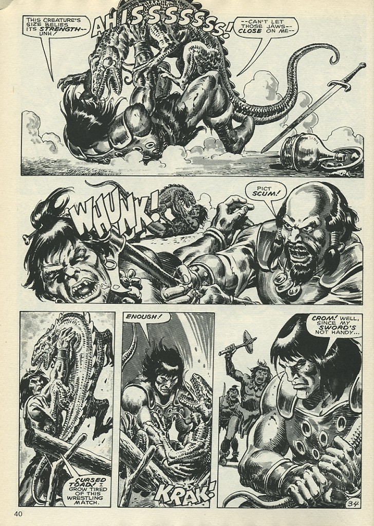 Read online The Savage Sword Of Conan comic -  Issue #137 - 41
