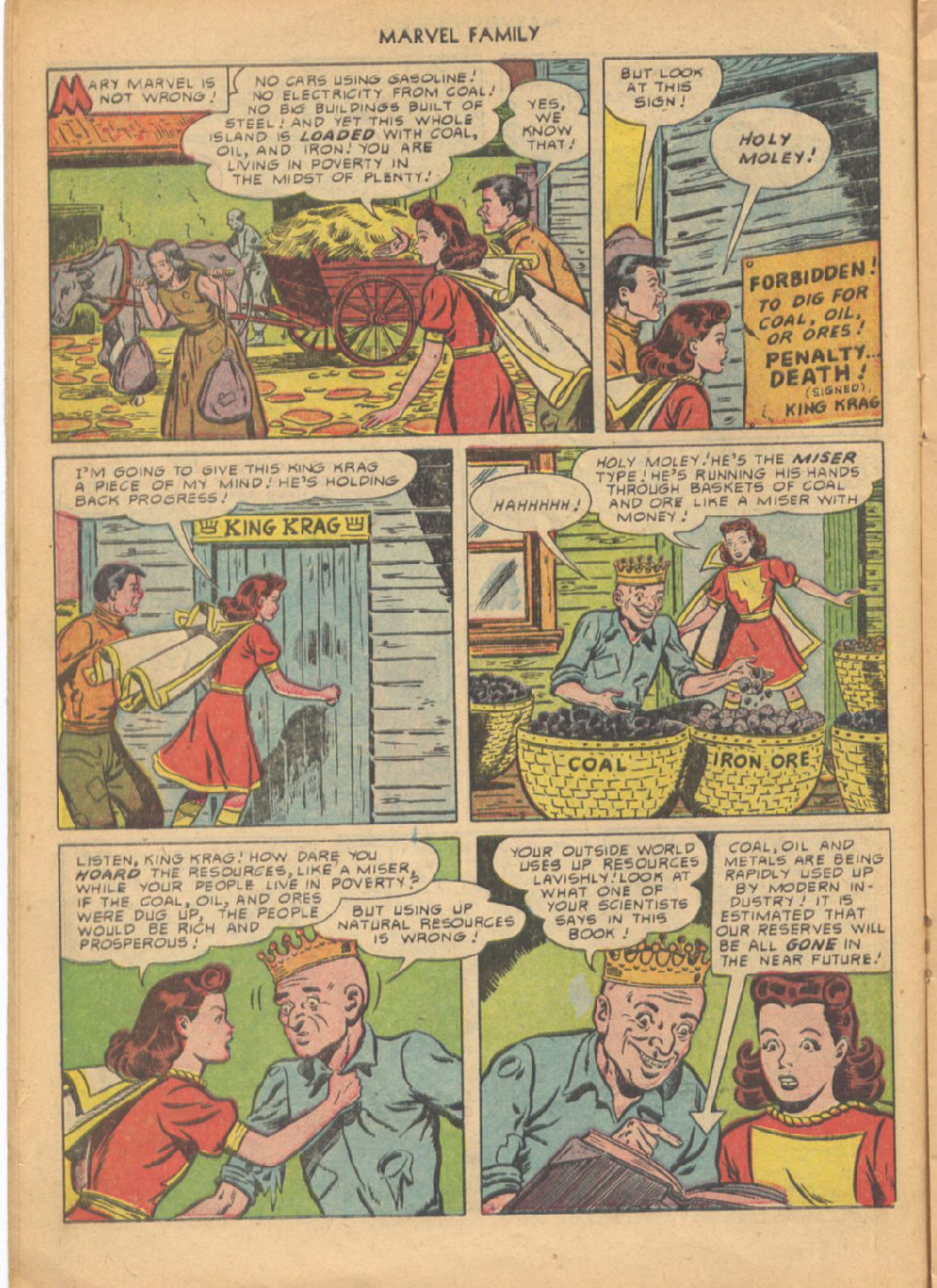 Read online The Marvel Family comic -  Issue #55 - 23