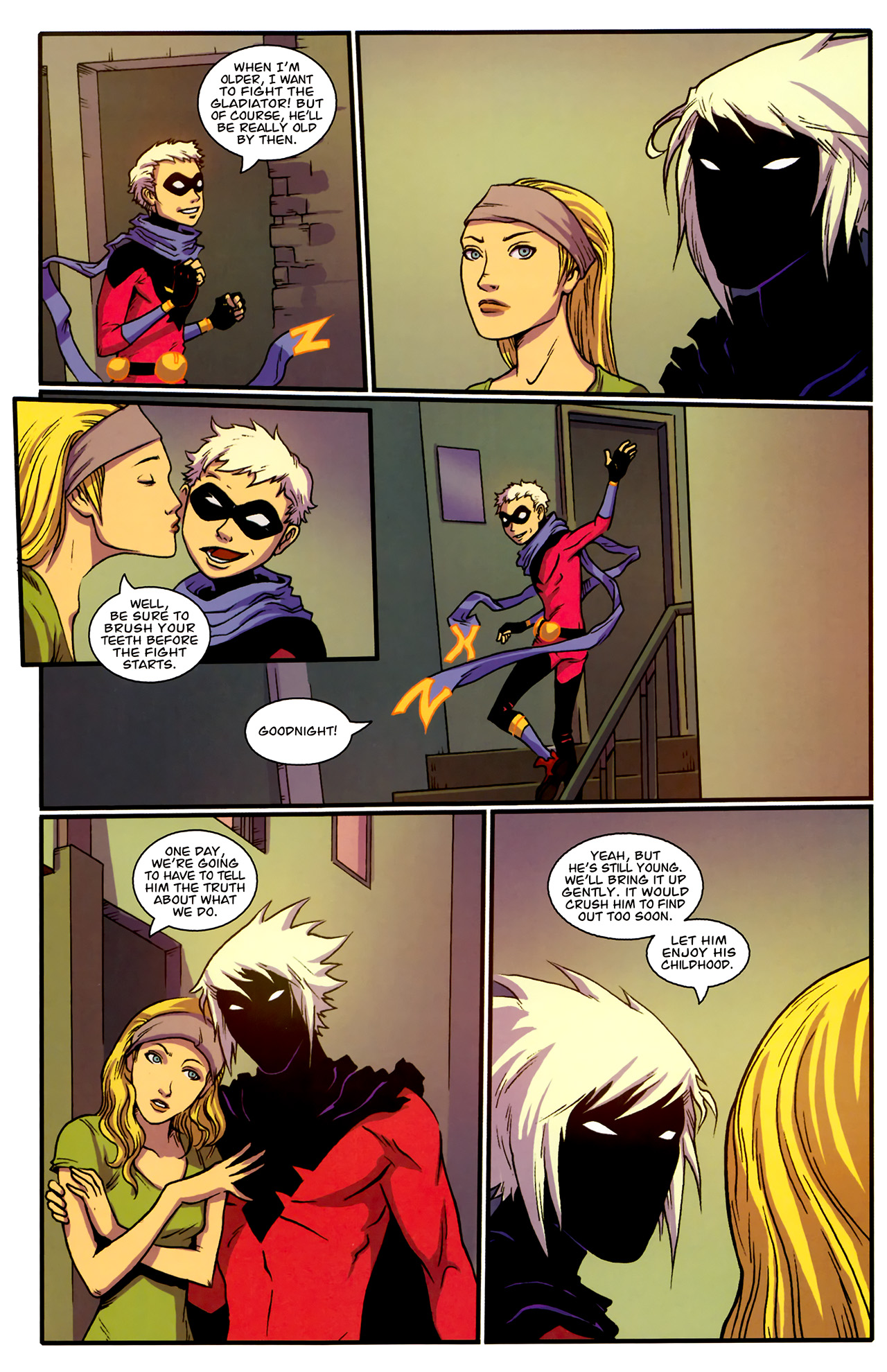 Read online Gladstone's School for World Conquerors (2011) comic -  Issue #3 - 30