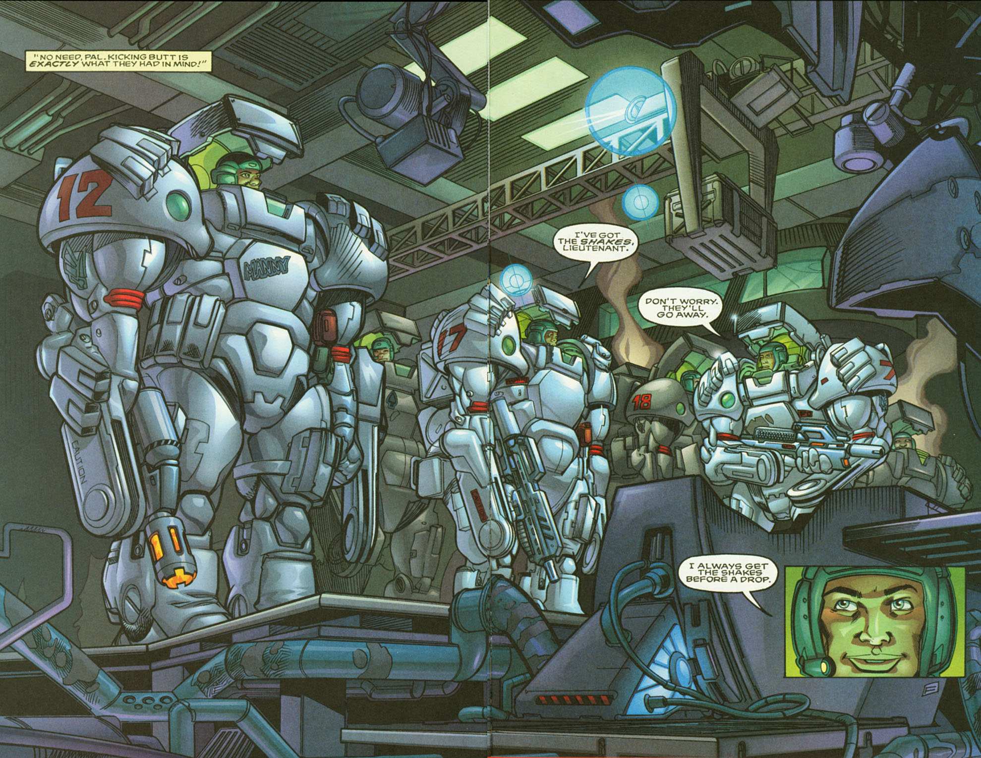 Read online Starship Troopers: Dominant Species comic -  Issue #4 - 21