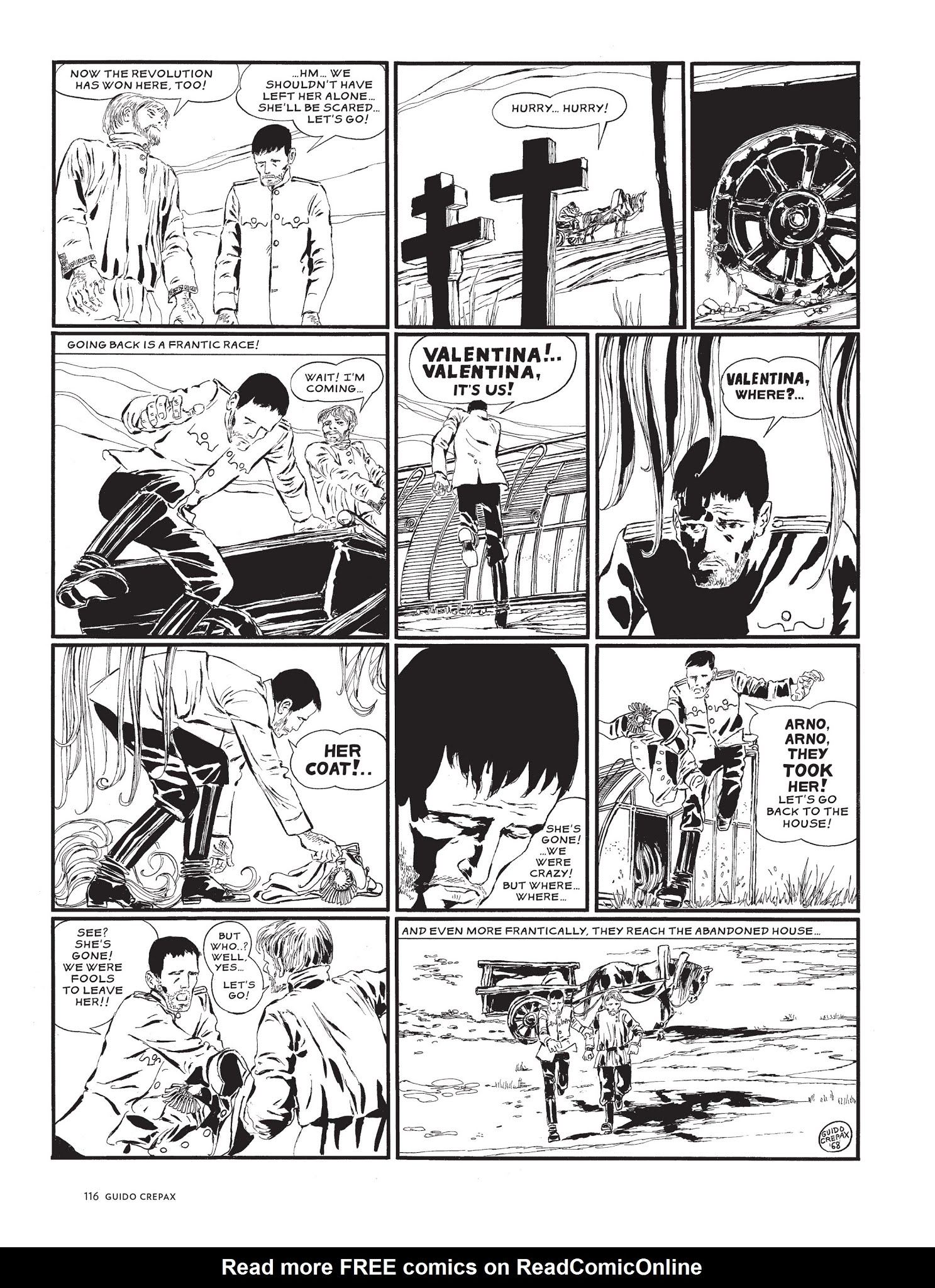 Read online The Complete Crepax comic -  Issue # TPB 1 - 110