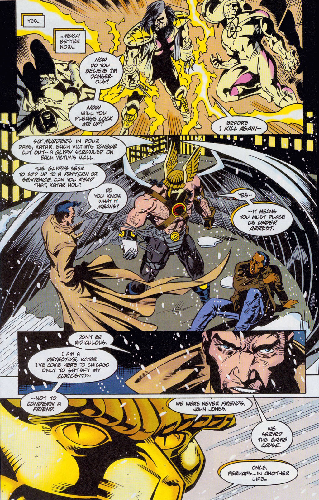 Hawkman (1993) Issue #32 #35 - English 7