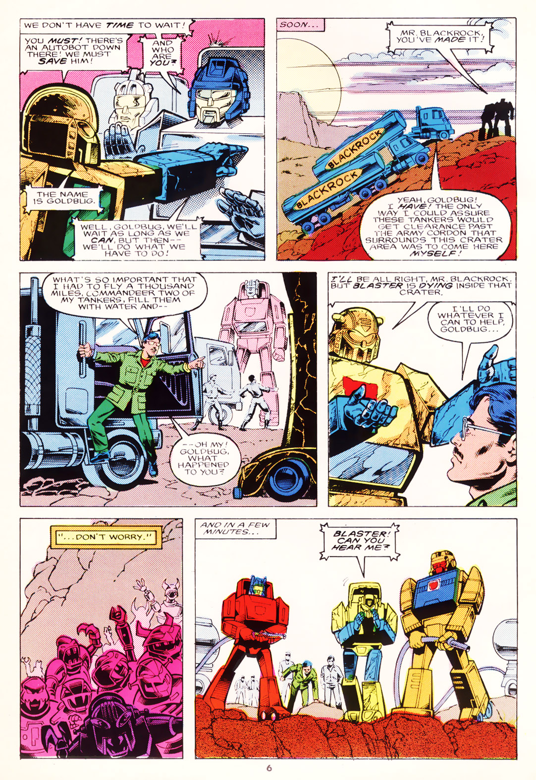 Read online The Transformers (UK) comic -  Issue #127 - 6