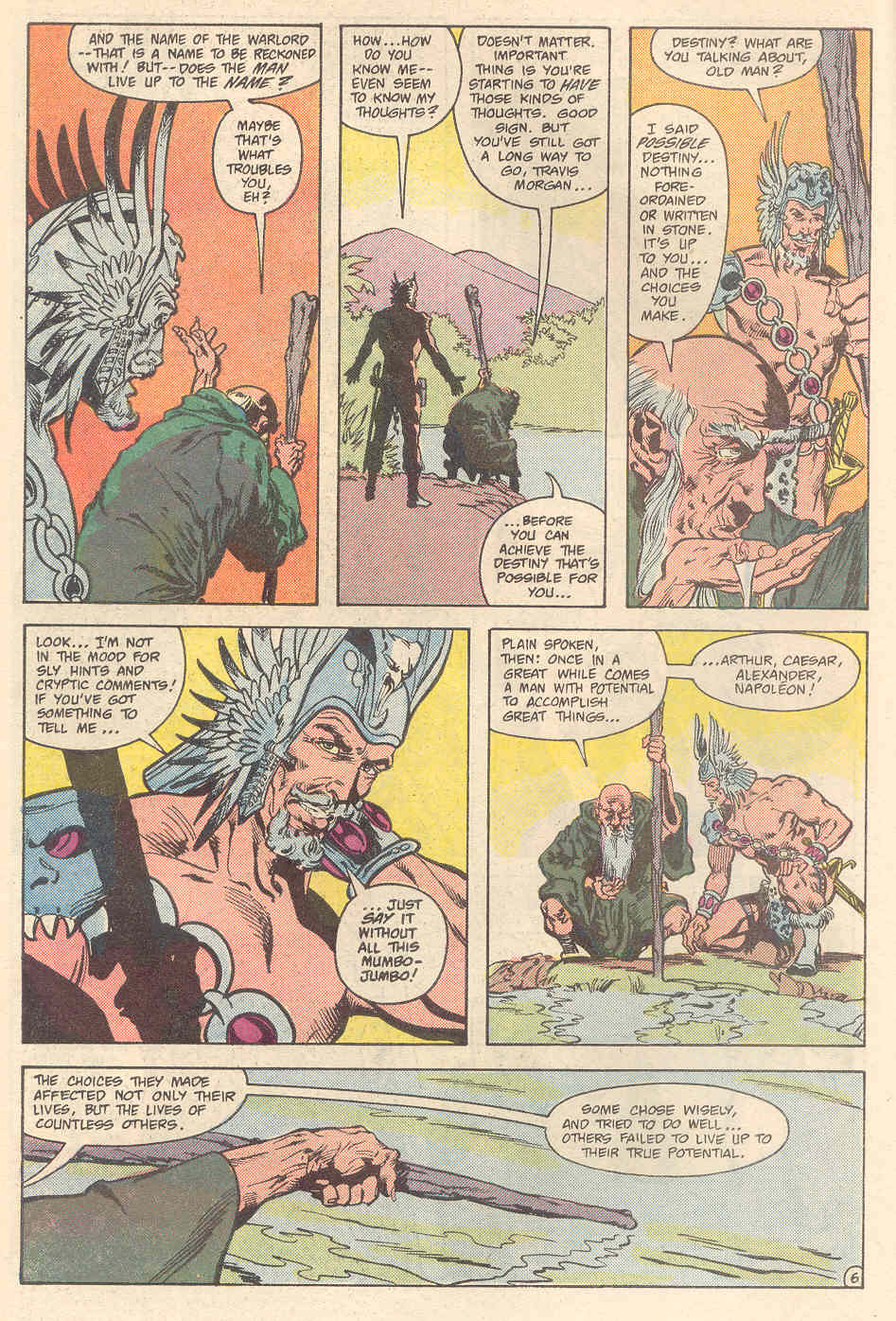 Read online Warlord (1976) comic -  Issue #90 - 6