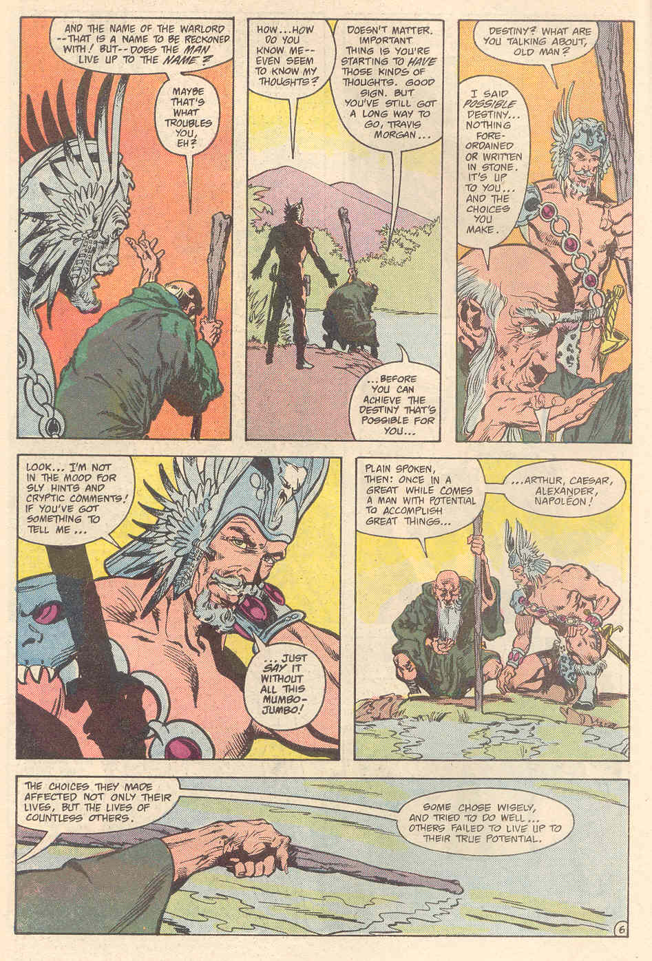 Read online Warlord (1976) comic -  Issue #90 - 6