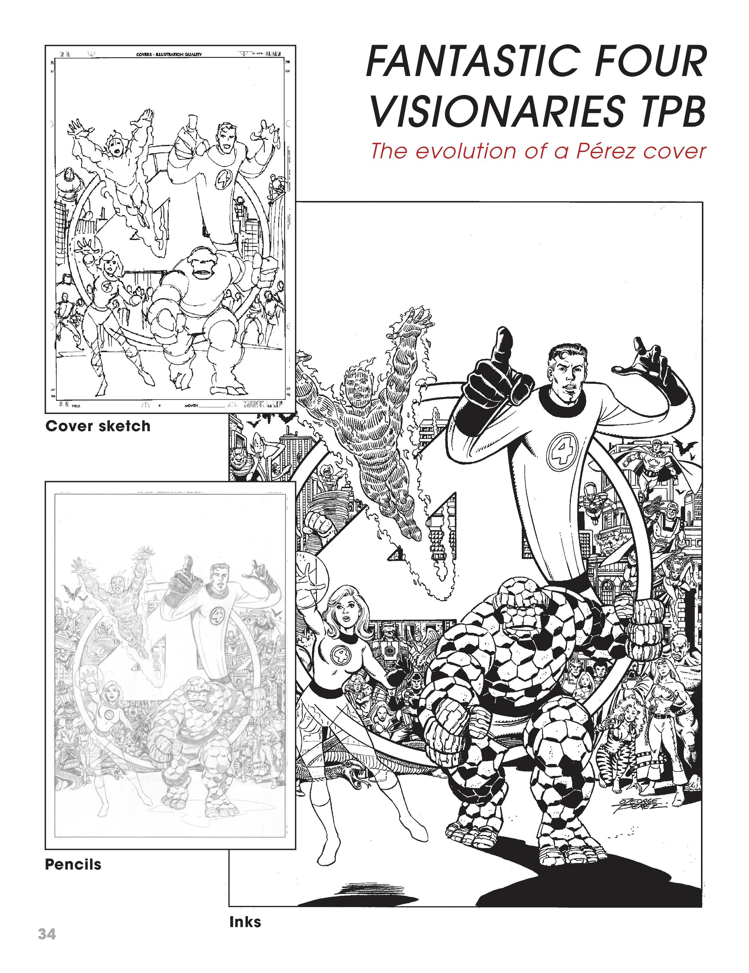 Read online George Perez Storyteller comic -  Issue # TPB 2 (Part 1) - 32