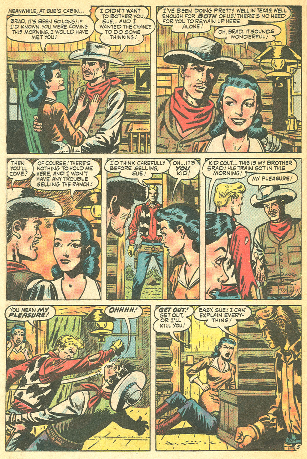 Read online Kid Colt Outlaw comic -  Issue #161 - 8