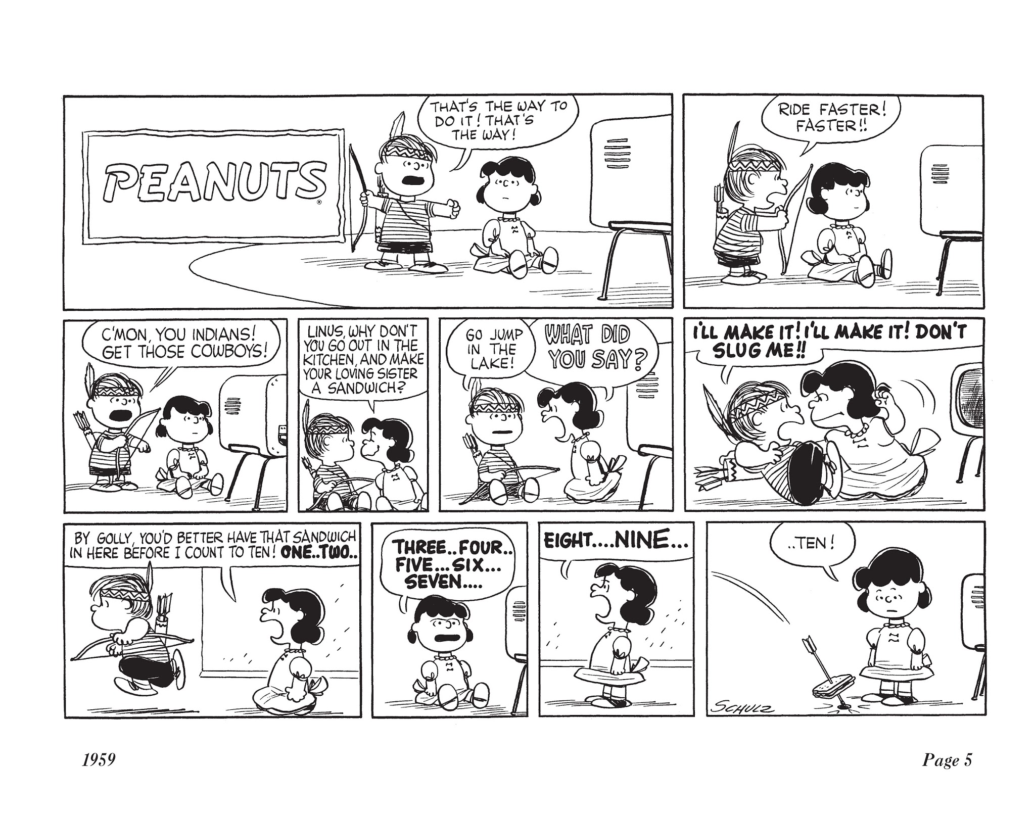 Read online The Complete Peanuts comic -  Issue # TPB 5 - 21