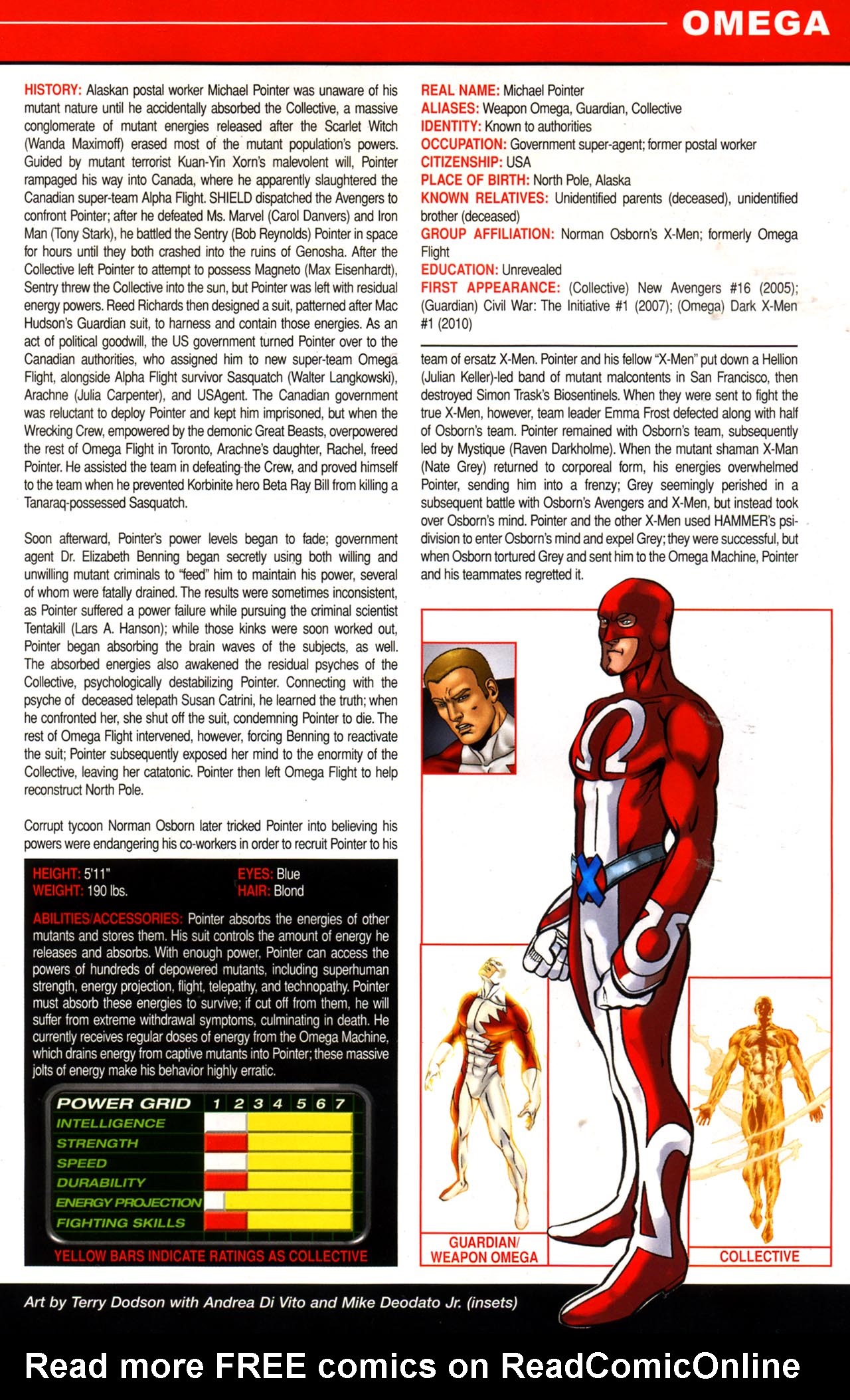 Read online Official Handbook of the Marvel Universe A To Z Update comic -  Issue #3 - 35