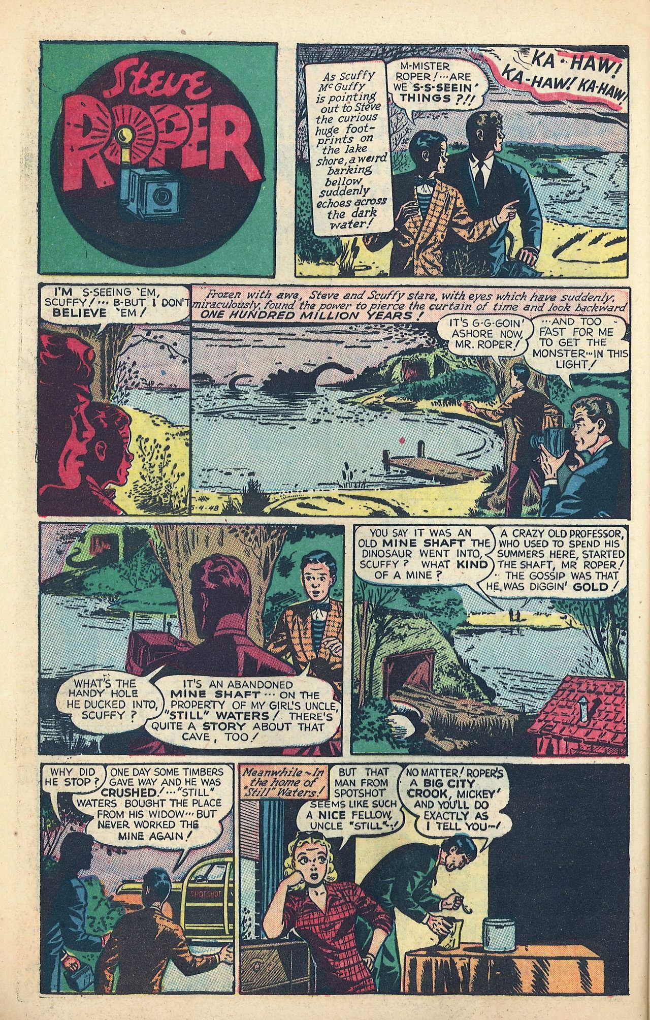 Read online Famous Funnies comic -  Issue #203 - 28