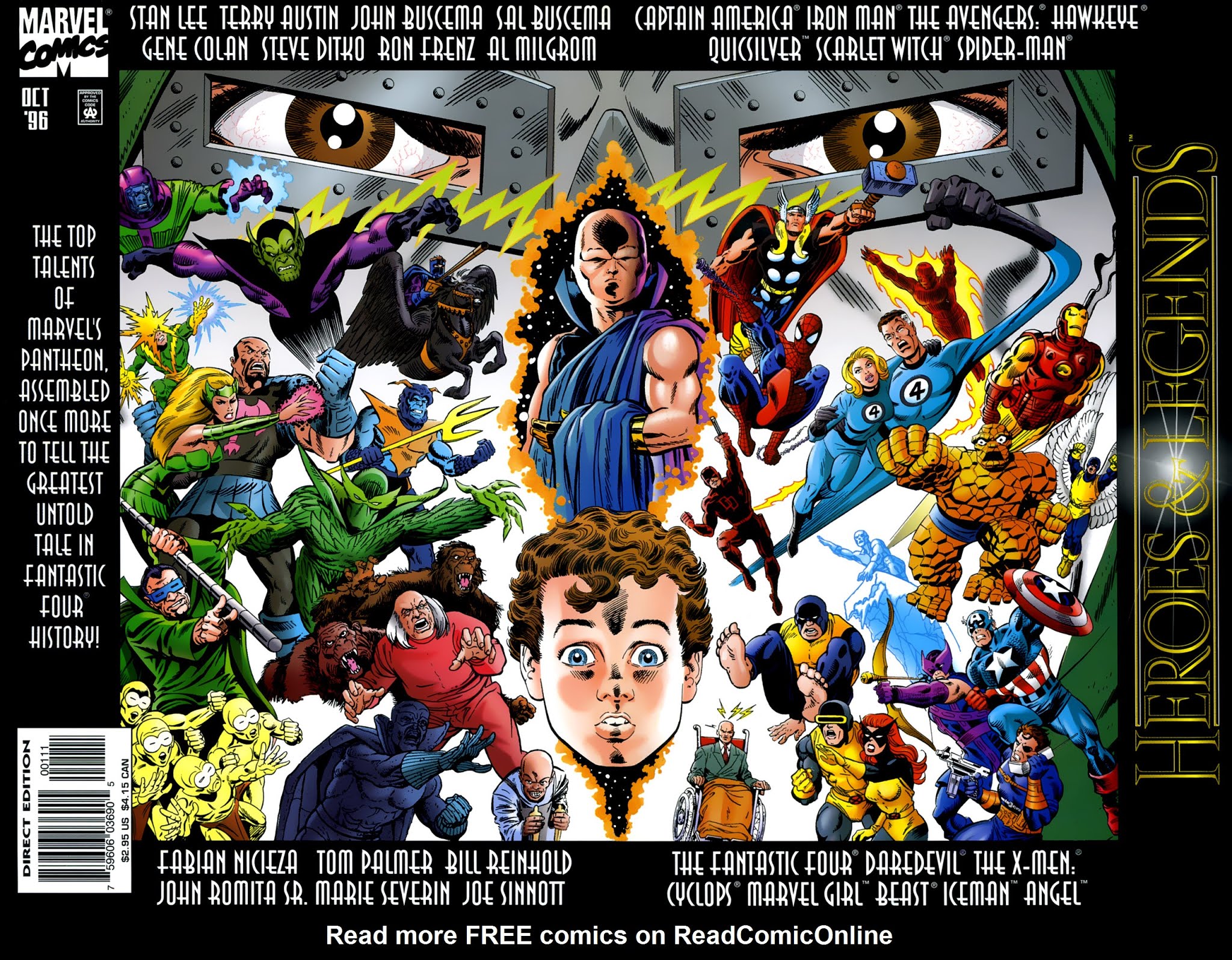 Read online Marvel: Heroes & Legends (1996) comic -  Issue # Full - 1