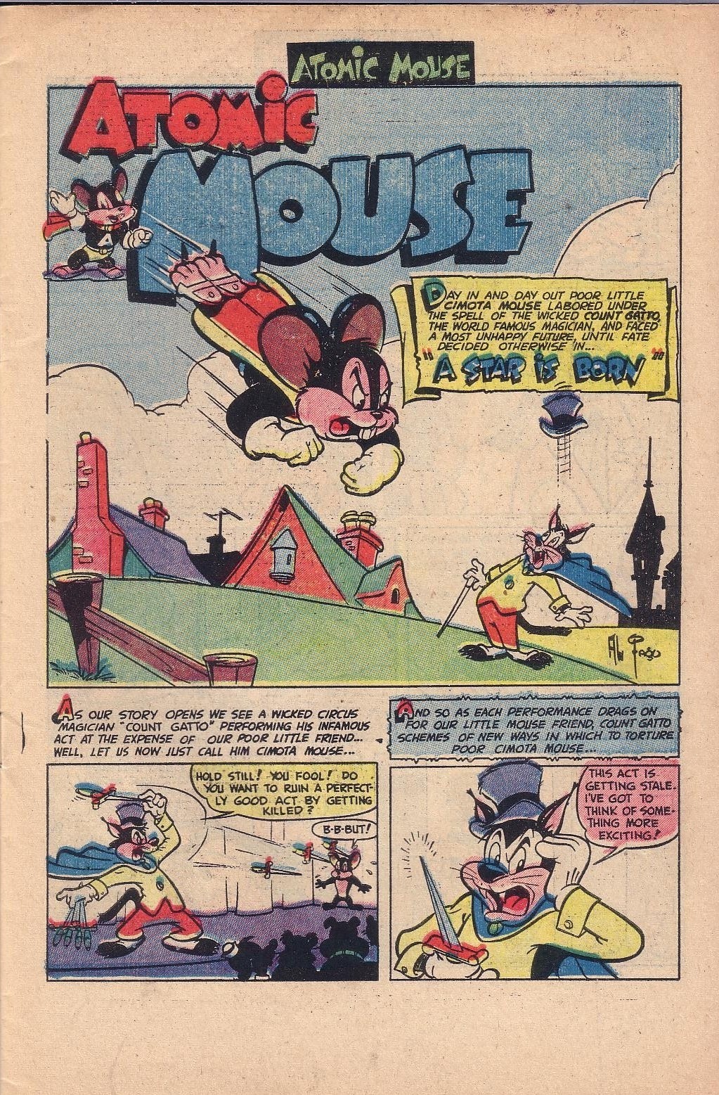 Read online Atomic Mouse comic -  Issue #1 - 3