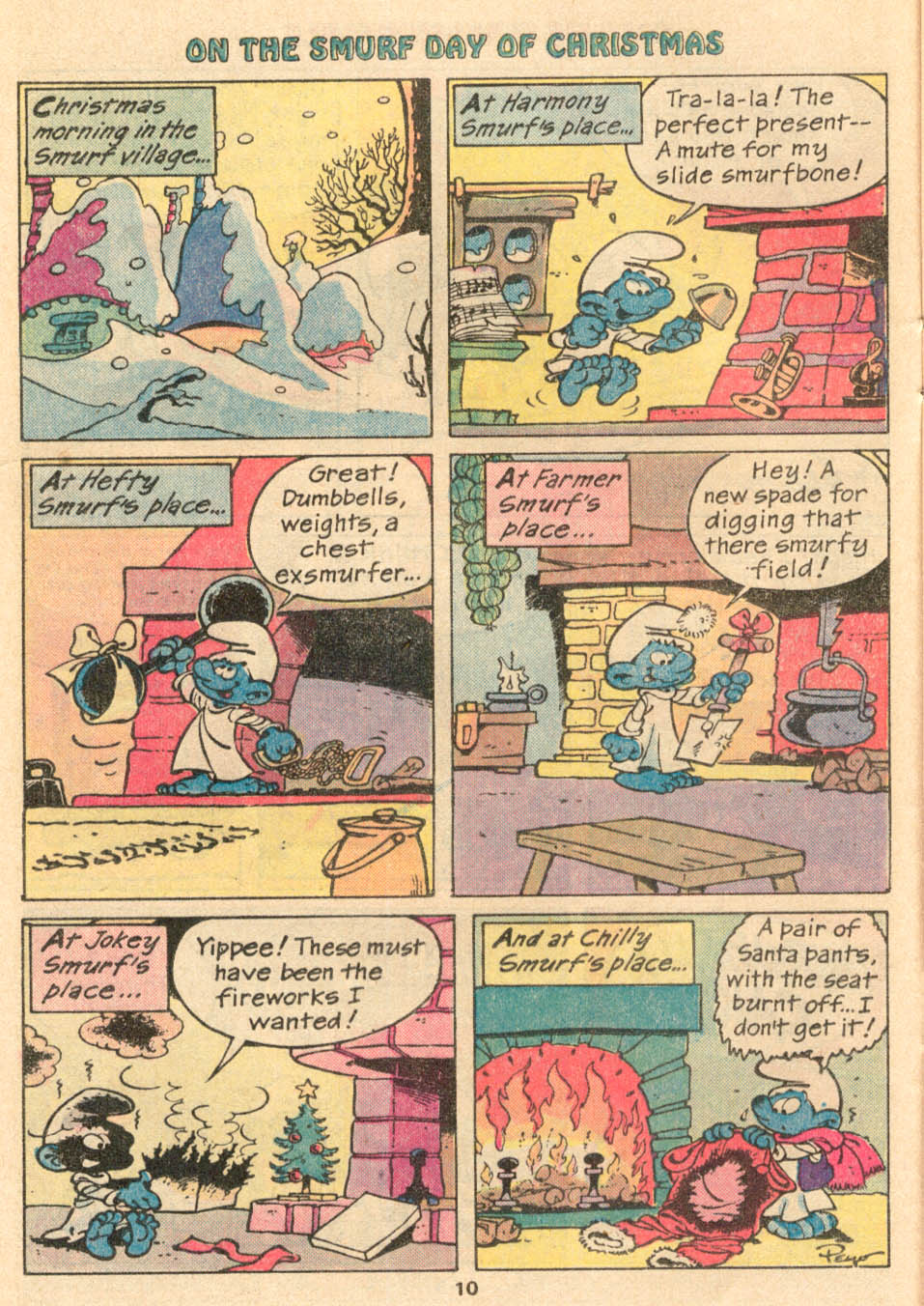 Read online Smurfs comic -  Issue #3 - 9
