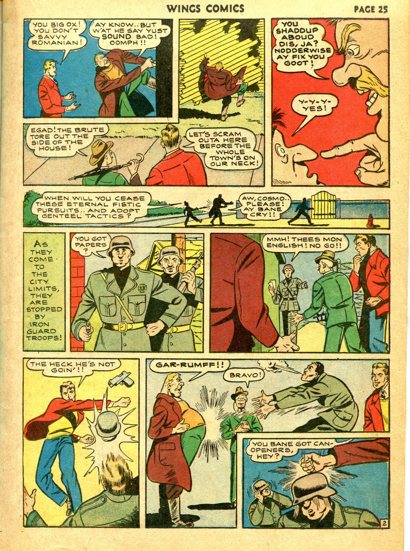 Read online Wings Comics comic -  Issue #7 - 27