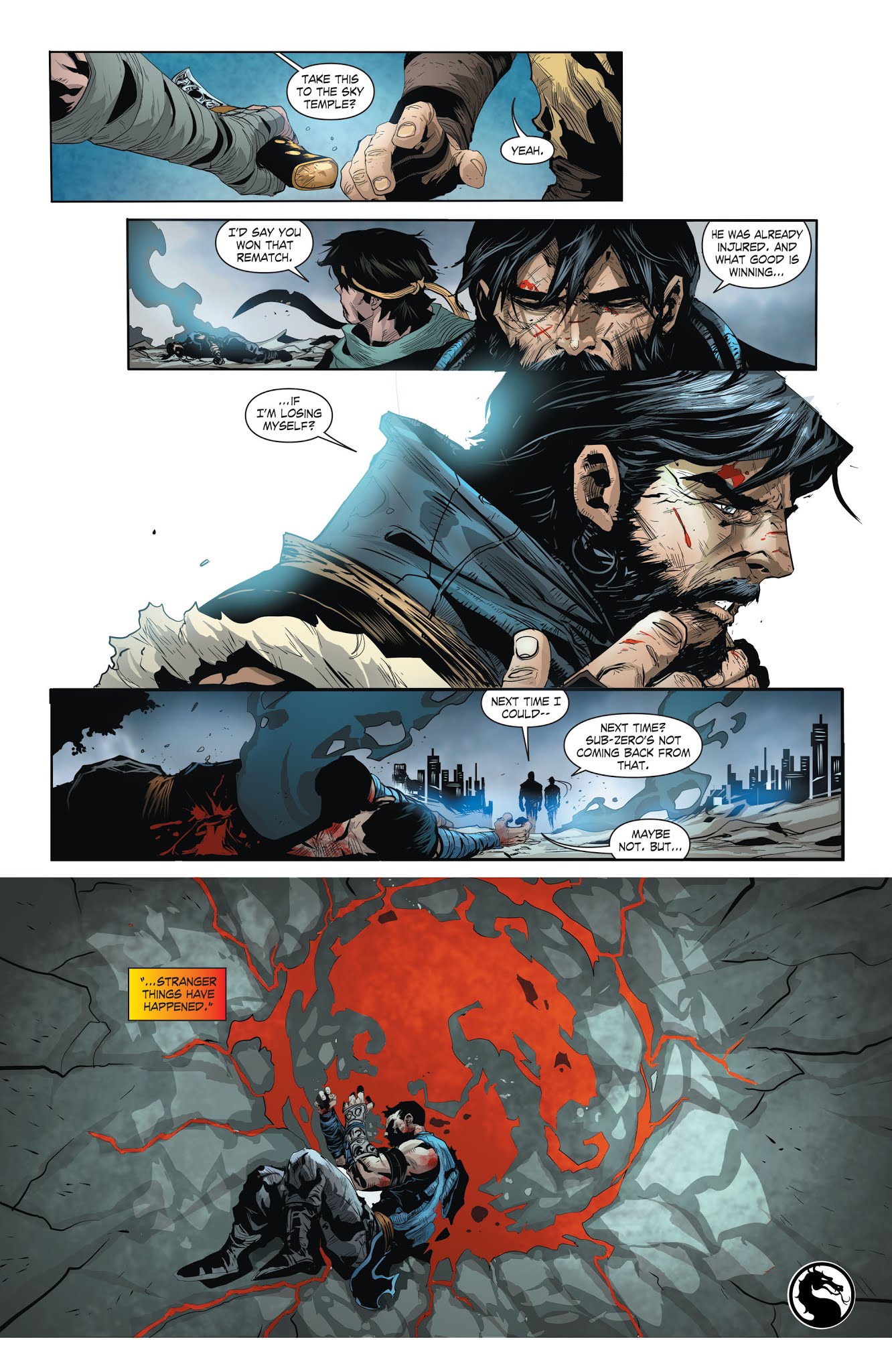 Read online Mortal Kombat X [I] comic -  Issue # _TPB 2 - 35