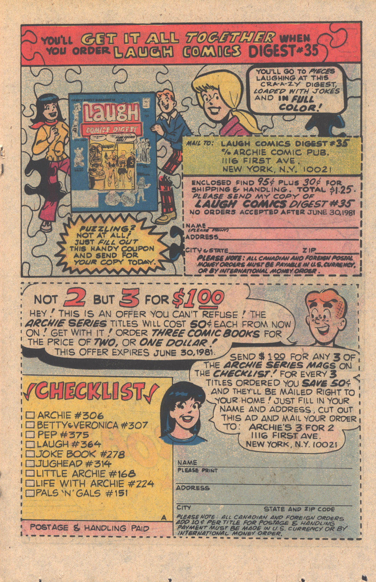 Read online Archie Giant Series Magazine comic -  Issue #506 - 19