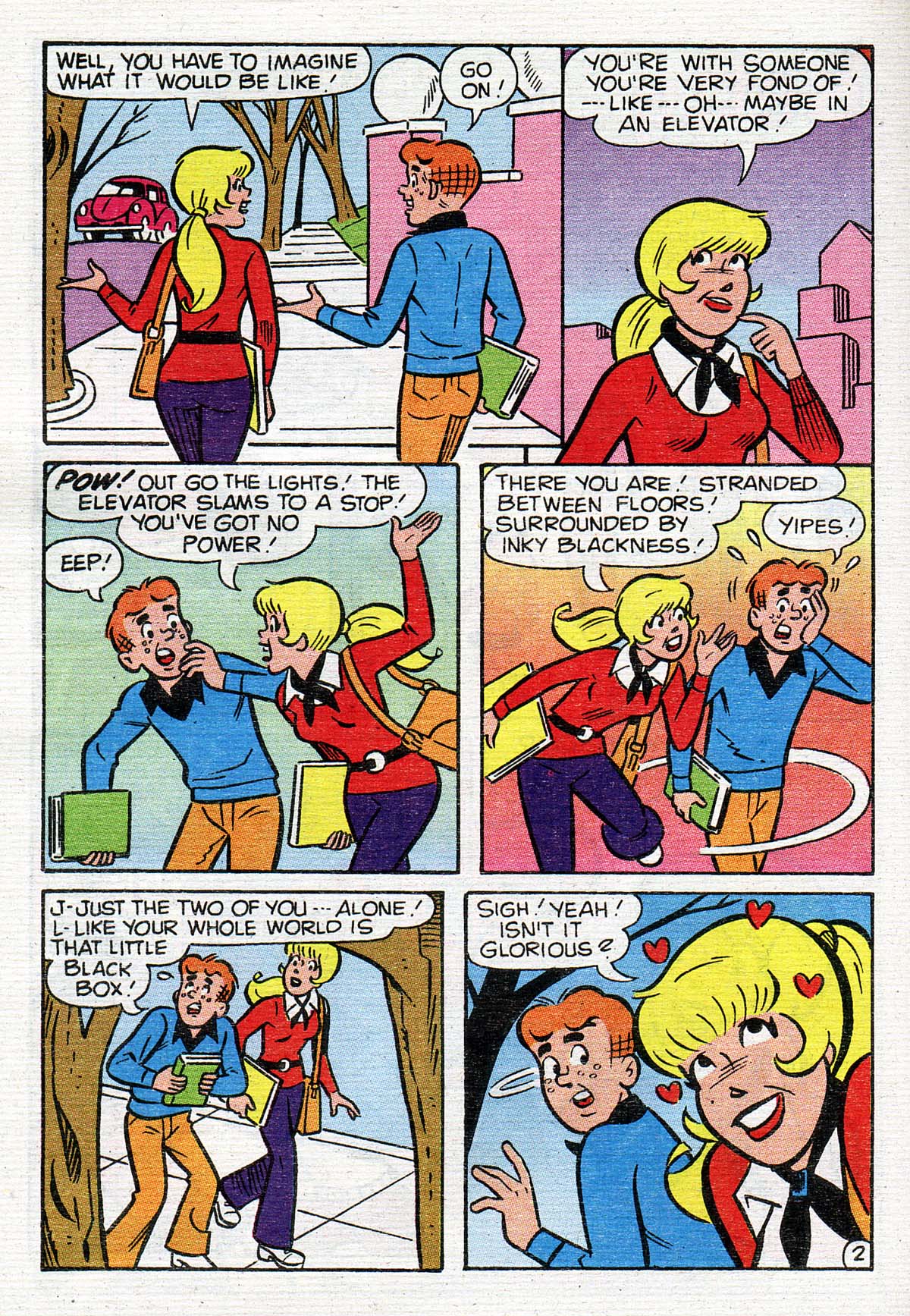 Read online Betty and Veronica Digest Magazine comic -  Issue #54 - 143