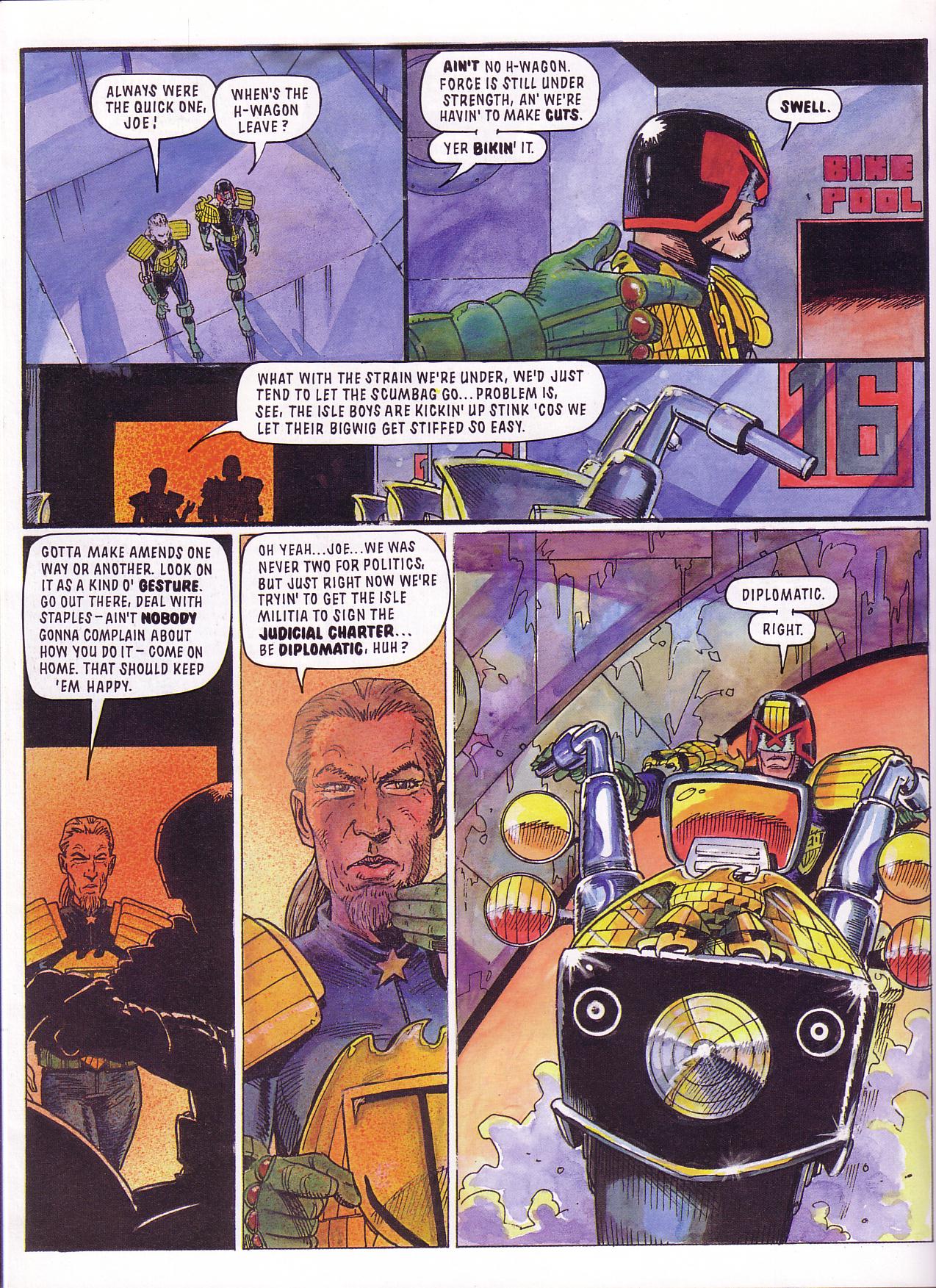 Read online Judge Dredd: Emerald Isle comic -  Issue # TPB - 12
