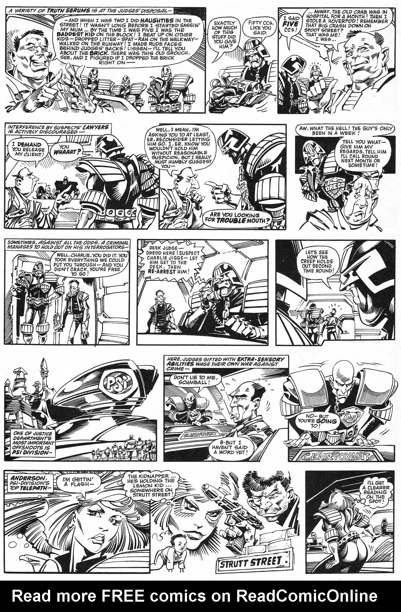 Read online Judge Dredd Megazine (vol. 3) comic -  Issue #57 - 22